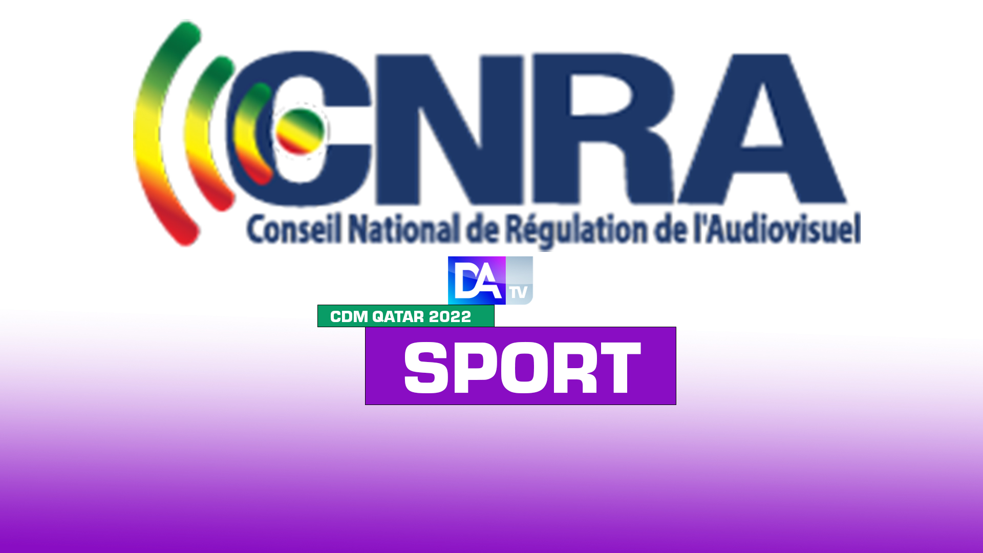 Retransmission des compétitions sportives internationales : Le CNRA met en demeure les opérateurs de distribution par câble.