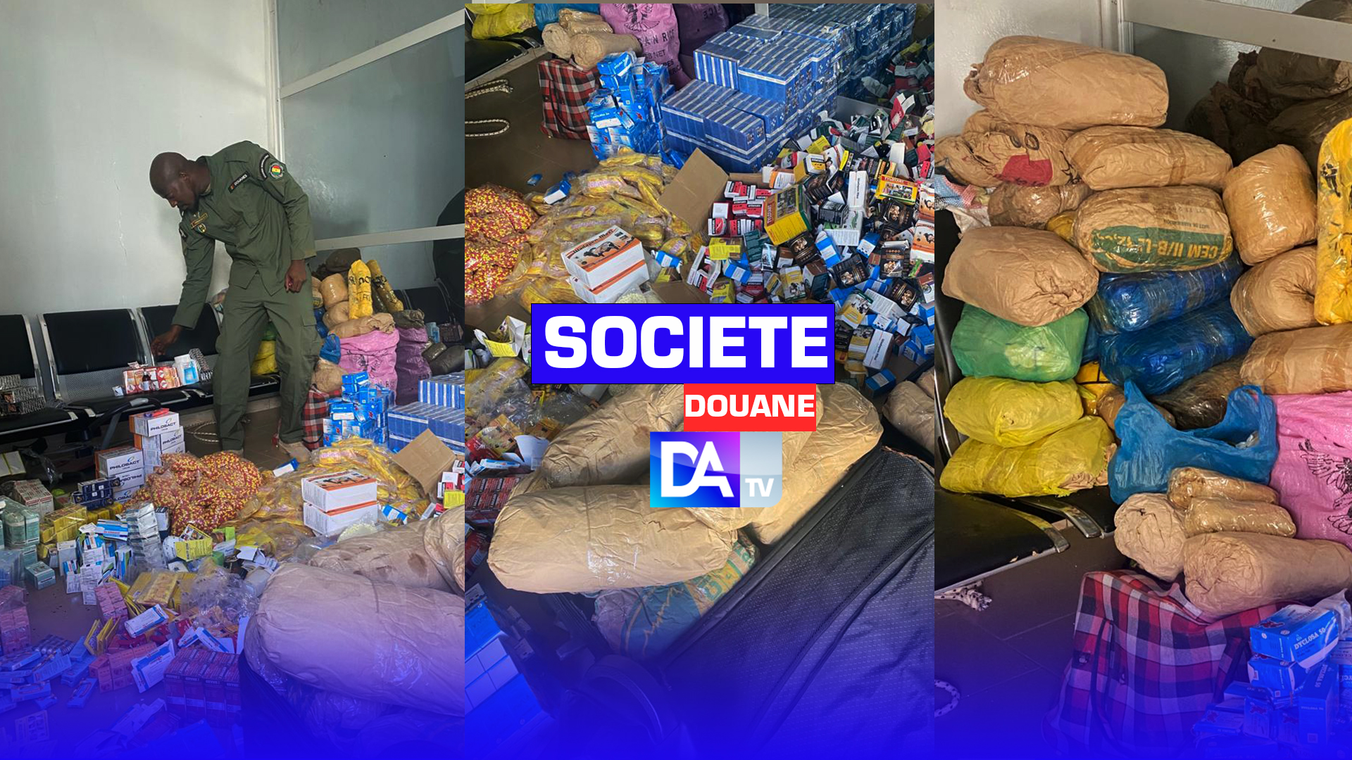 Douane: 293 kg de chanvre indien et des médicaments contrefaits saisis entre Keur Ayip et Saboya.