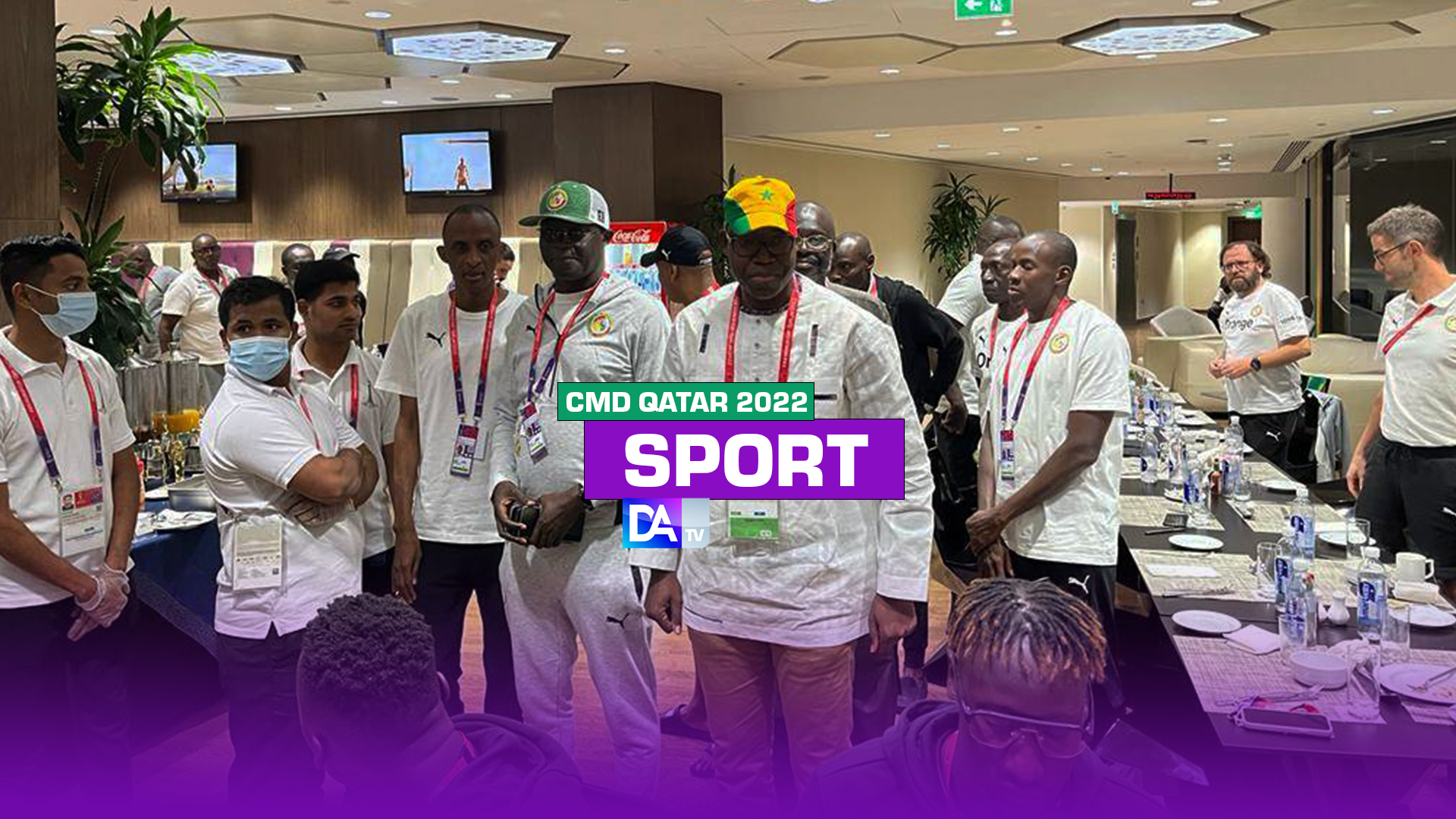 Yankhoba Diattara transmet aux Lions, le message du président Macky Sall, avant le match Sénégal vs Qatar !