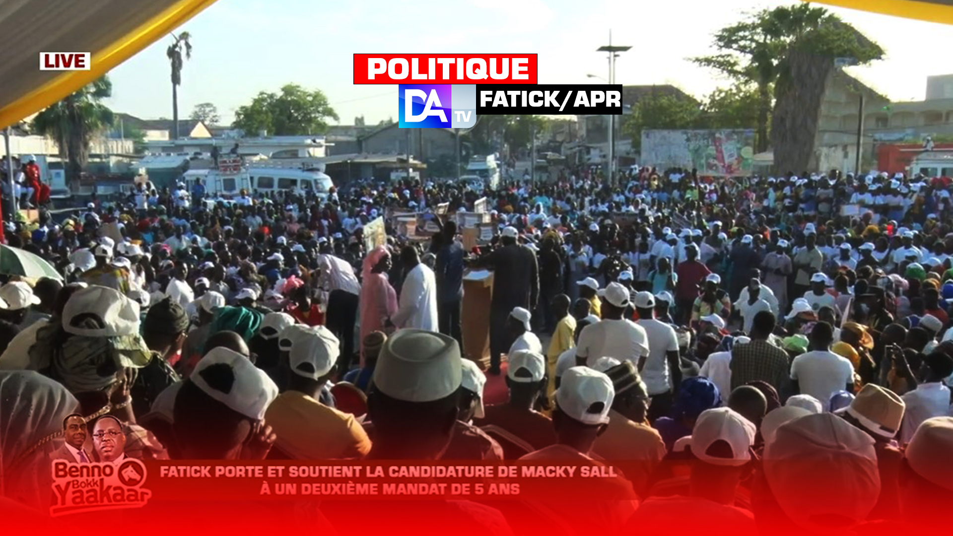 Fatick : Le Dr Cheikh Kanté appelle à une vaste mobilisation pour soutenir la candidature de Macky Sall en 2024.