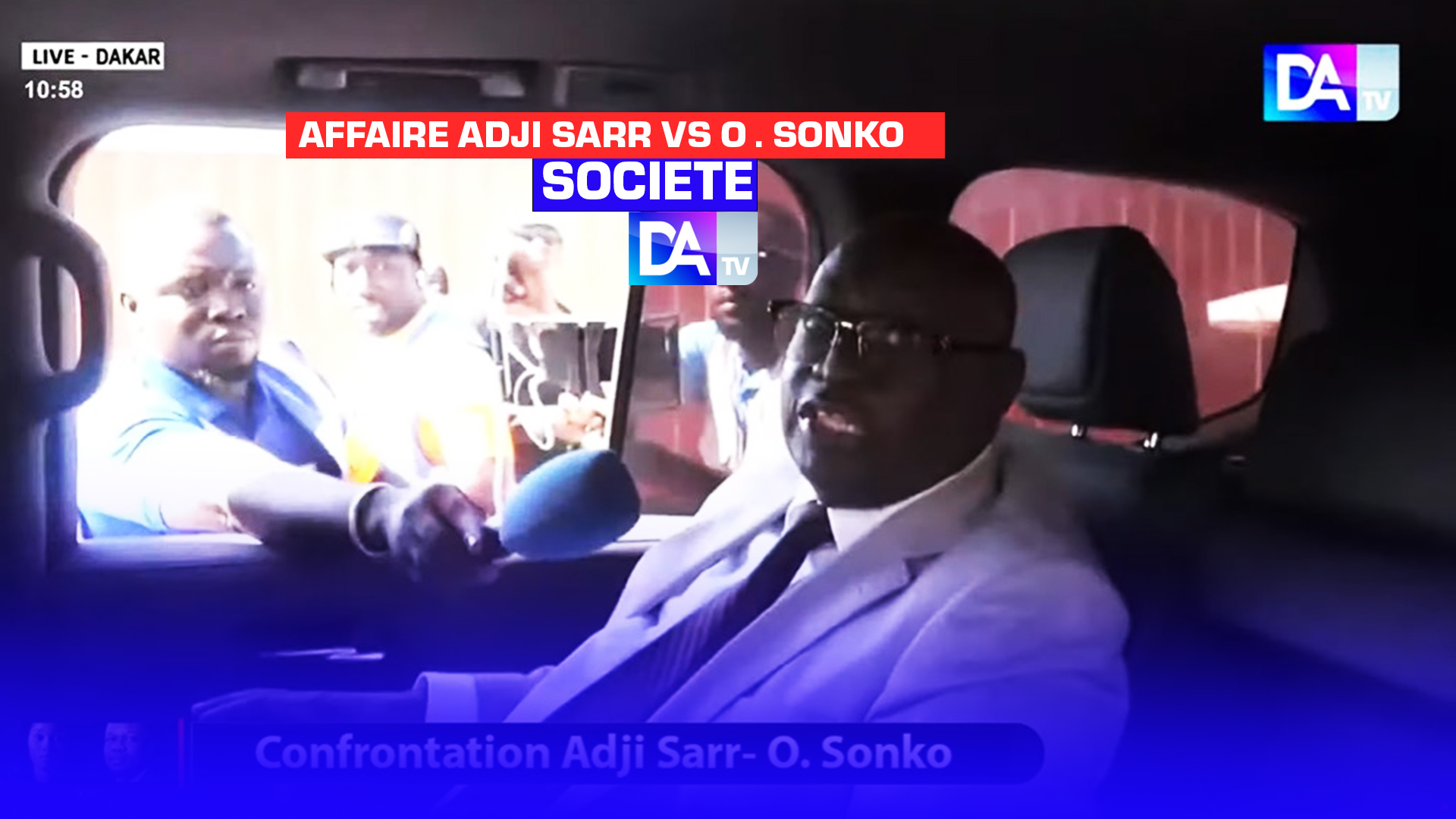 Me Elhadj Diouf (avocat de Adji Sarr ) : « Ousmane Sonko a choisi délibérément de ne pas répondre aux questions! »