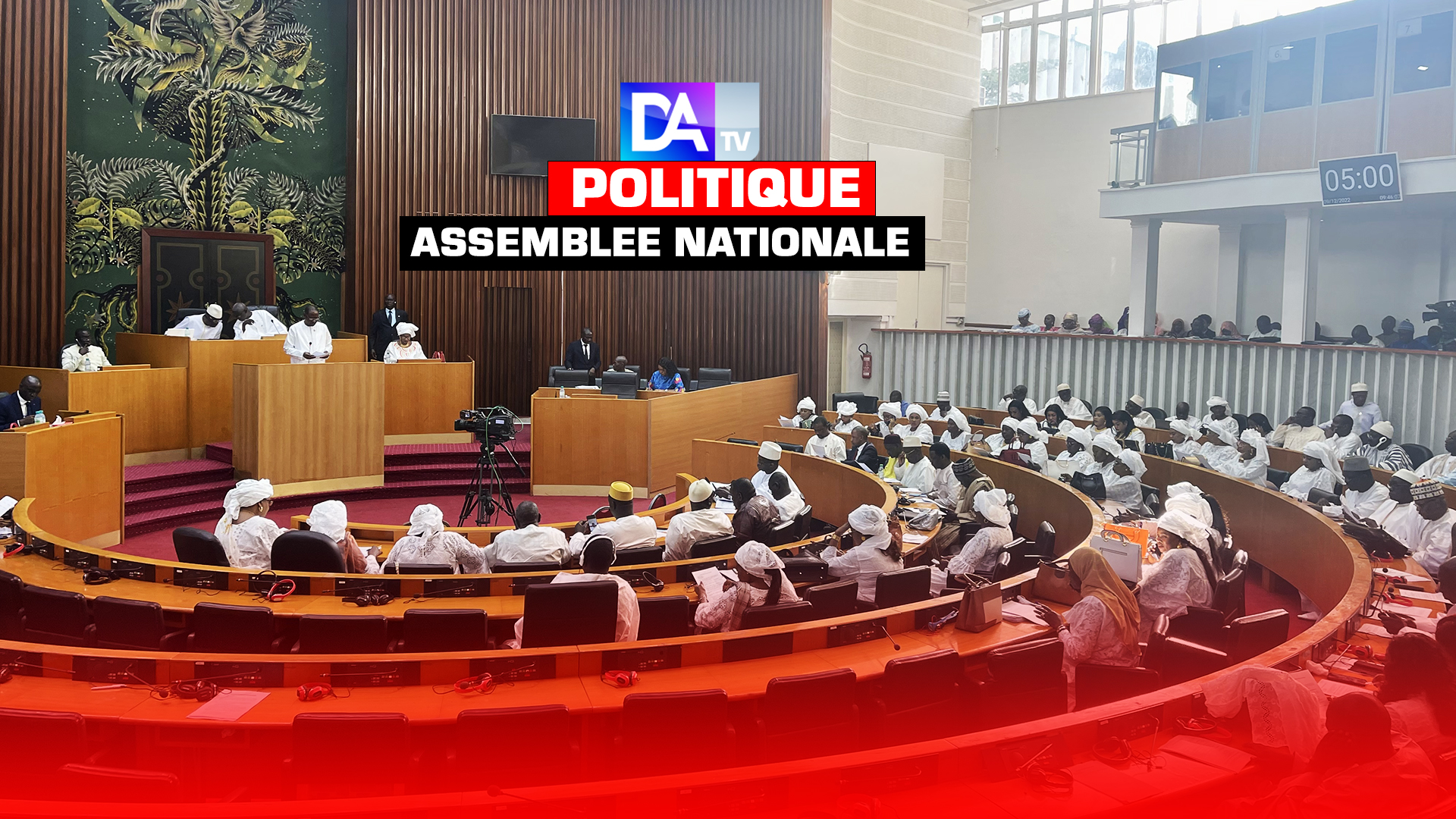 Assemblée nationale : Le message de paix des députés de Benno tous en blanc