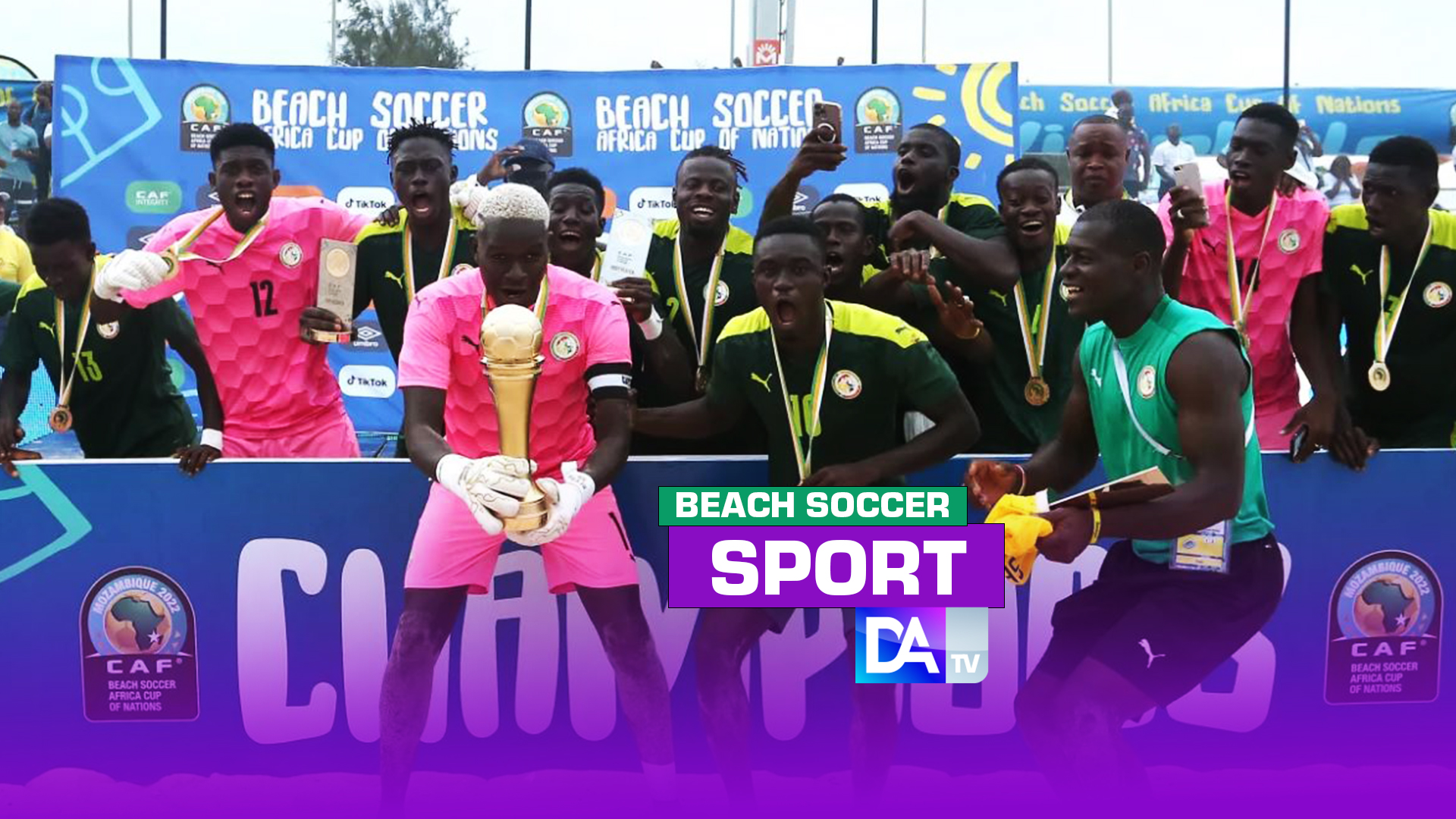 Beach Soccer : Le Sénégal se hisse à la 4ème place et réalise sa meilleure performance !