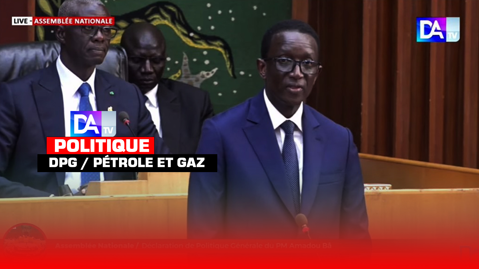 DPG / Pétrole et Gaz : «Le projet Sangomar est à 67% de taux de réalisation (…) le projet GTA a un taux de progression de 83%» (Pm, Amadou Ba)