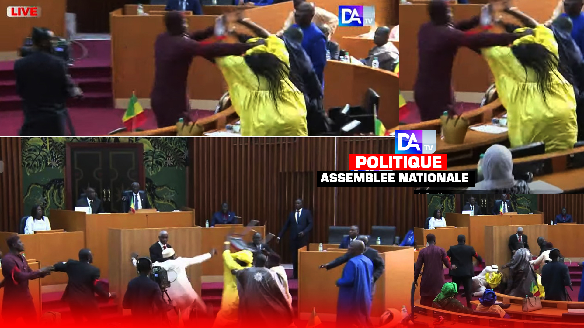 Agression Amy Ndiaye Gniby : les députés Massata Samb et Mamadou Niang font leur réapparition à l’Assemblée nationale