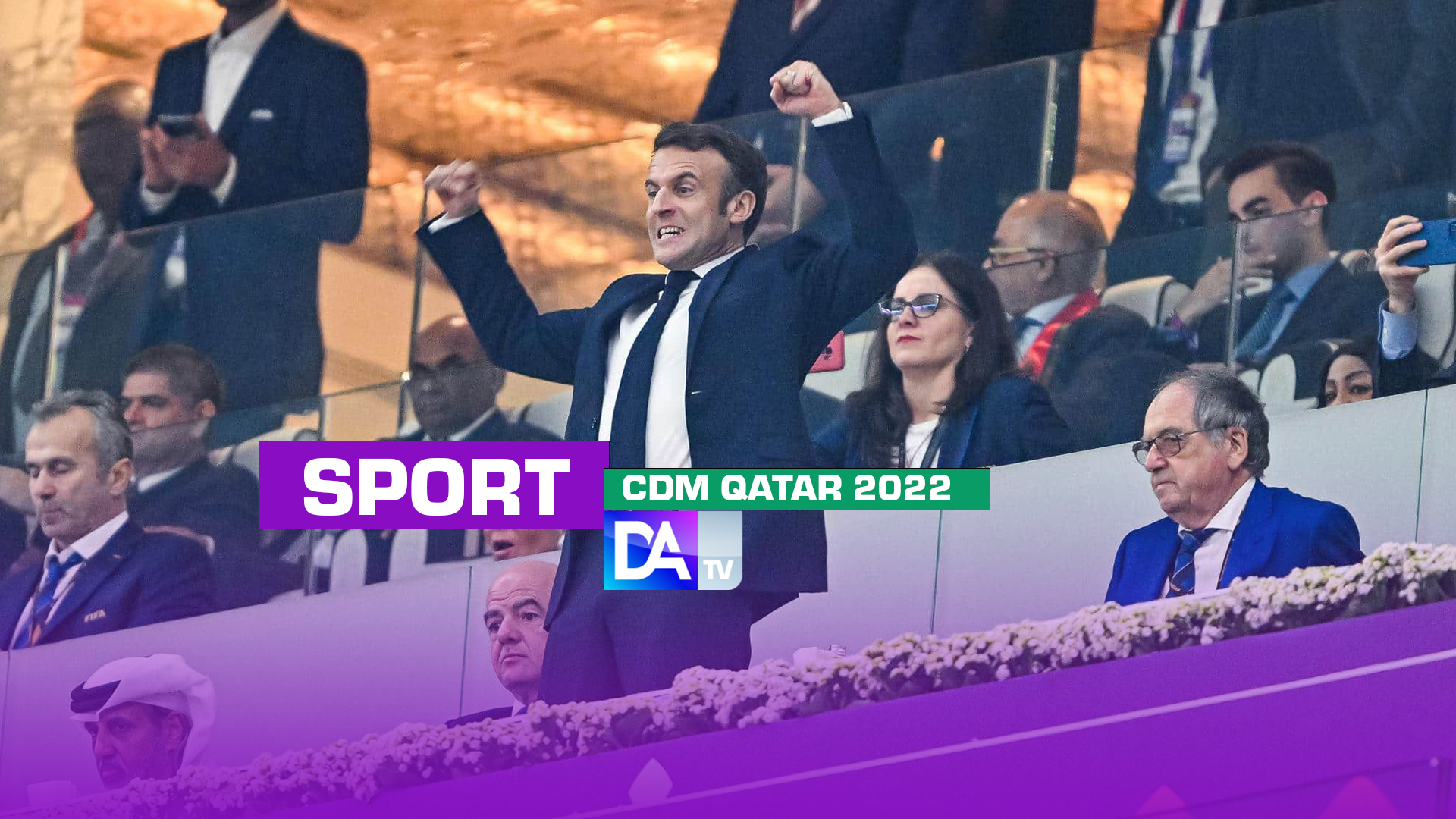 Macron après la défaite face à l'Argentine: "les Bleus nous ont fait rêver"