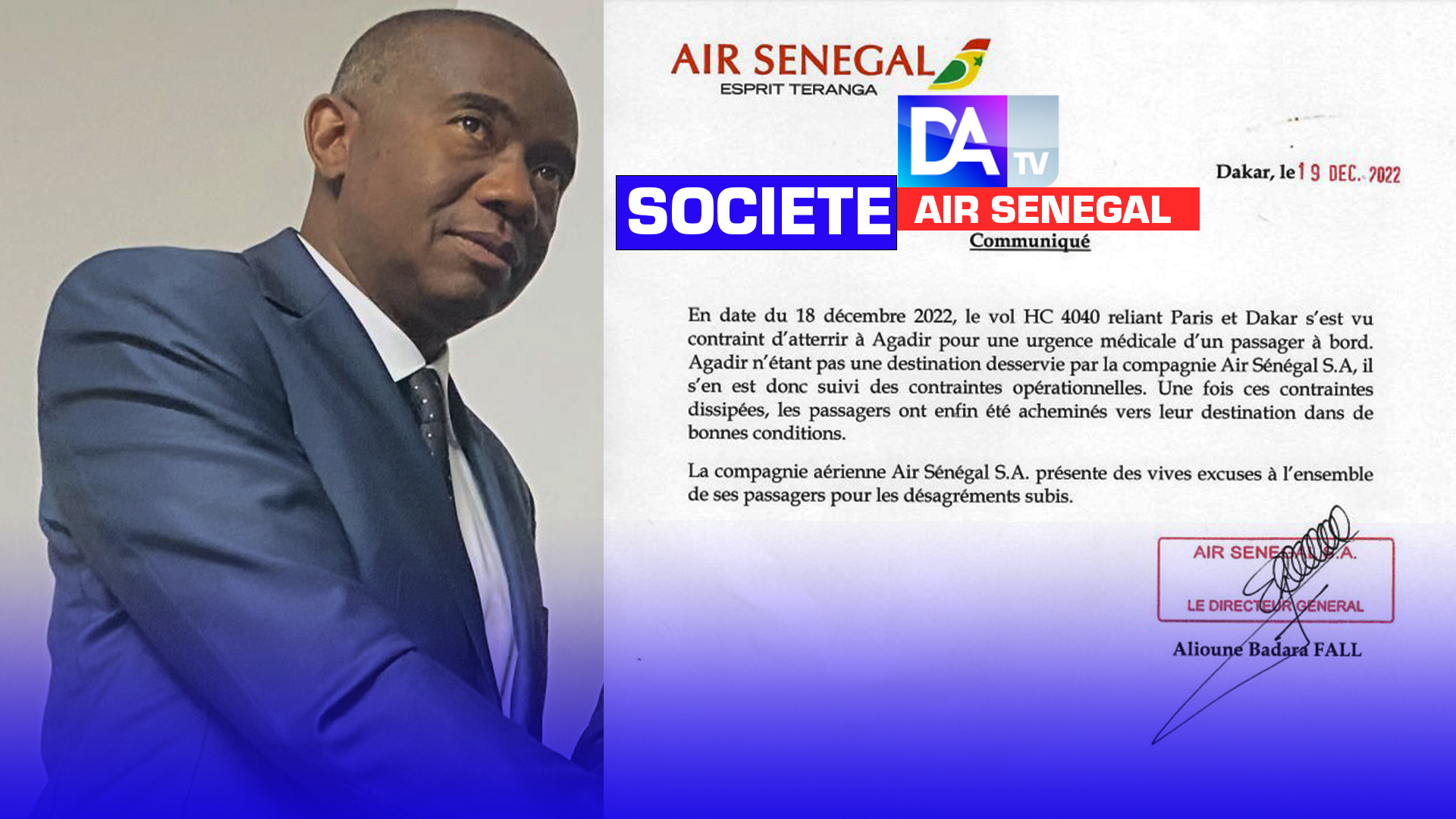 Air Sénégal : Si le ridicule tuait...