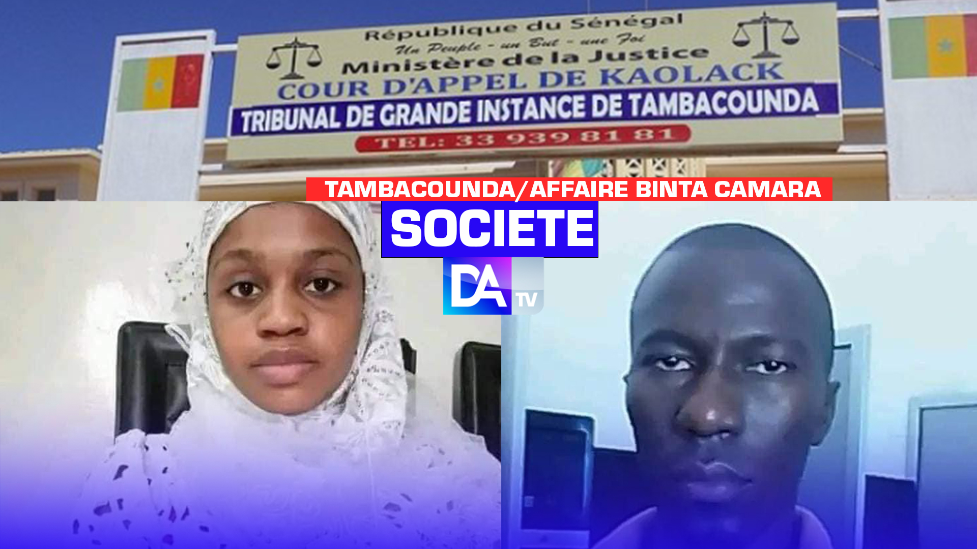 Tambacounda / Affaire Bineta Camara : la chambre criminelle de la cour d'appel confirme le tribunal de grande instance