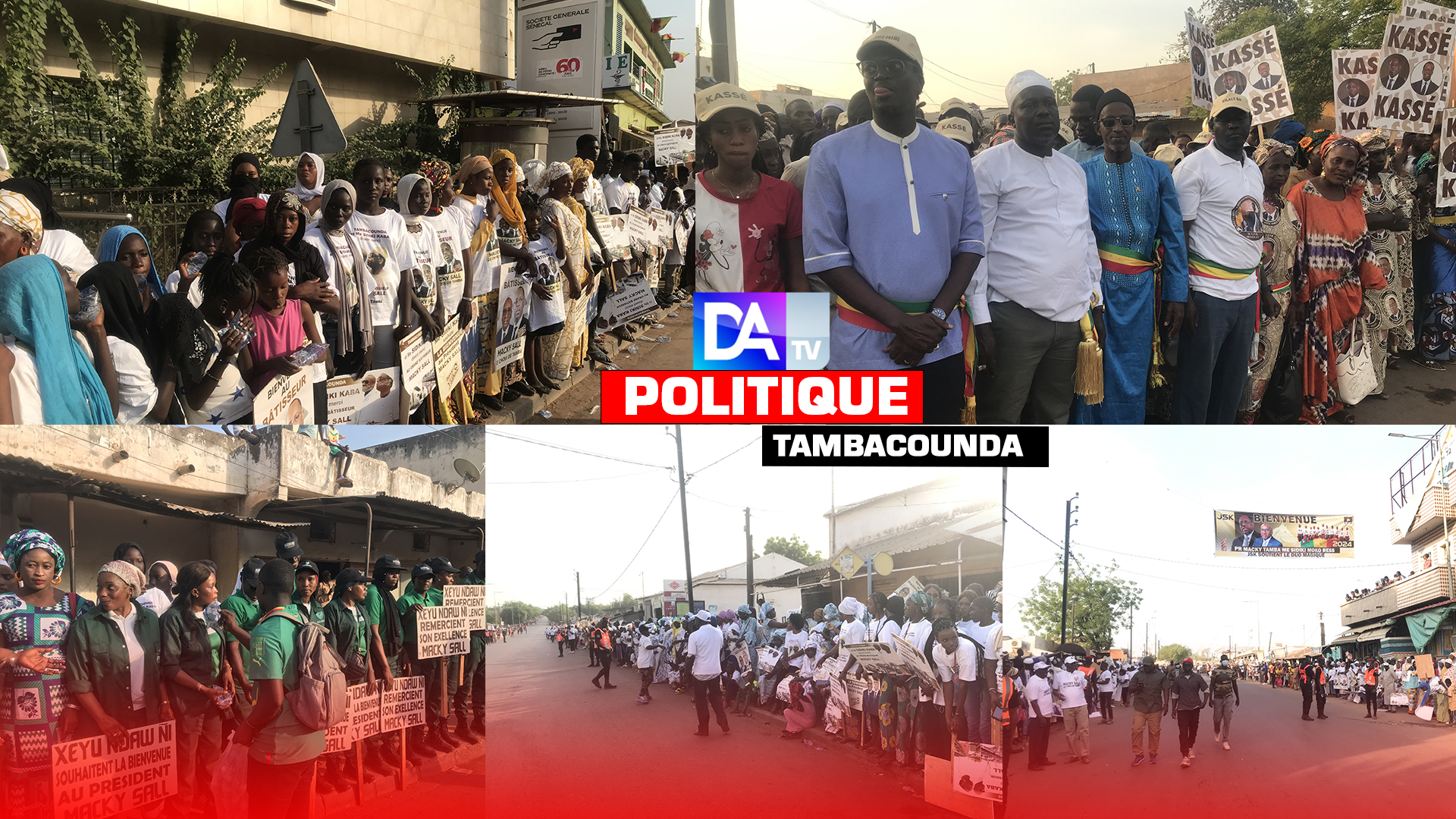 Sall à Tamba : Guerre des pancartes sur fond de rivalités politiques.