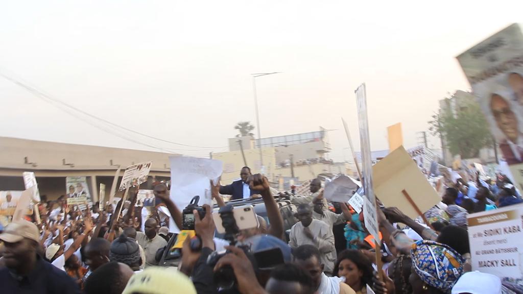Macky SALL à Tamba: le chef de l’état accueilli par une foule immense (Images)