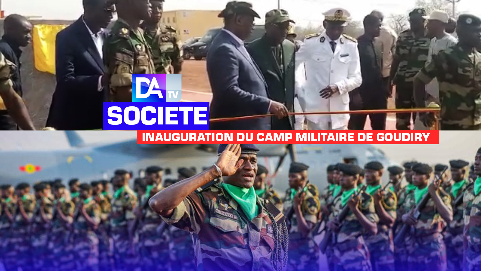 Inauguration du camp militaire de Goudiry : un camp pour « adopter une posture d’anticipation et de veille face aux menaces multiformes induites par les groupes armés terroristes et la criminalité transfrontalière organisée... » (Macky Sall)