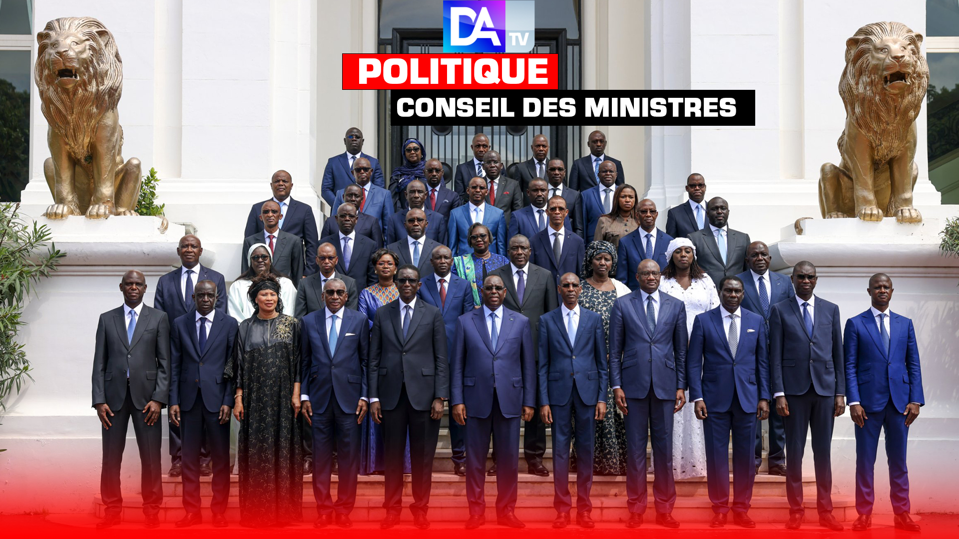 Communiqué du conseil des ministres du Mercredi 04 Janvier 2023 .