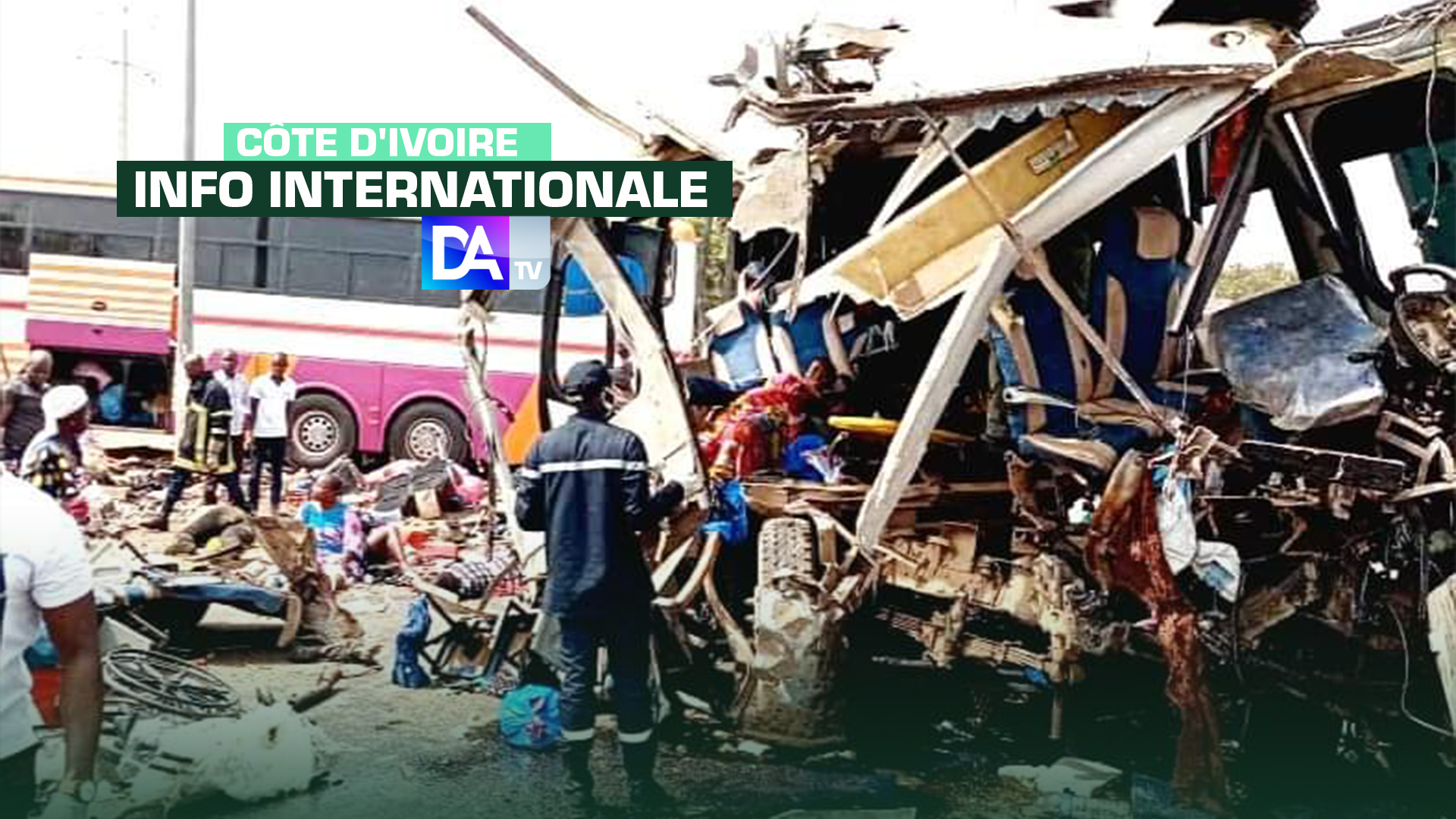 Côte d'Ivoire: 14 morts et 73 blessés dans une collision entre deux cars