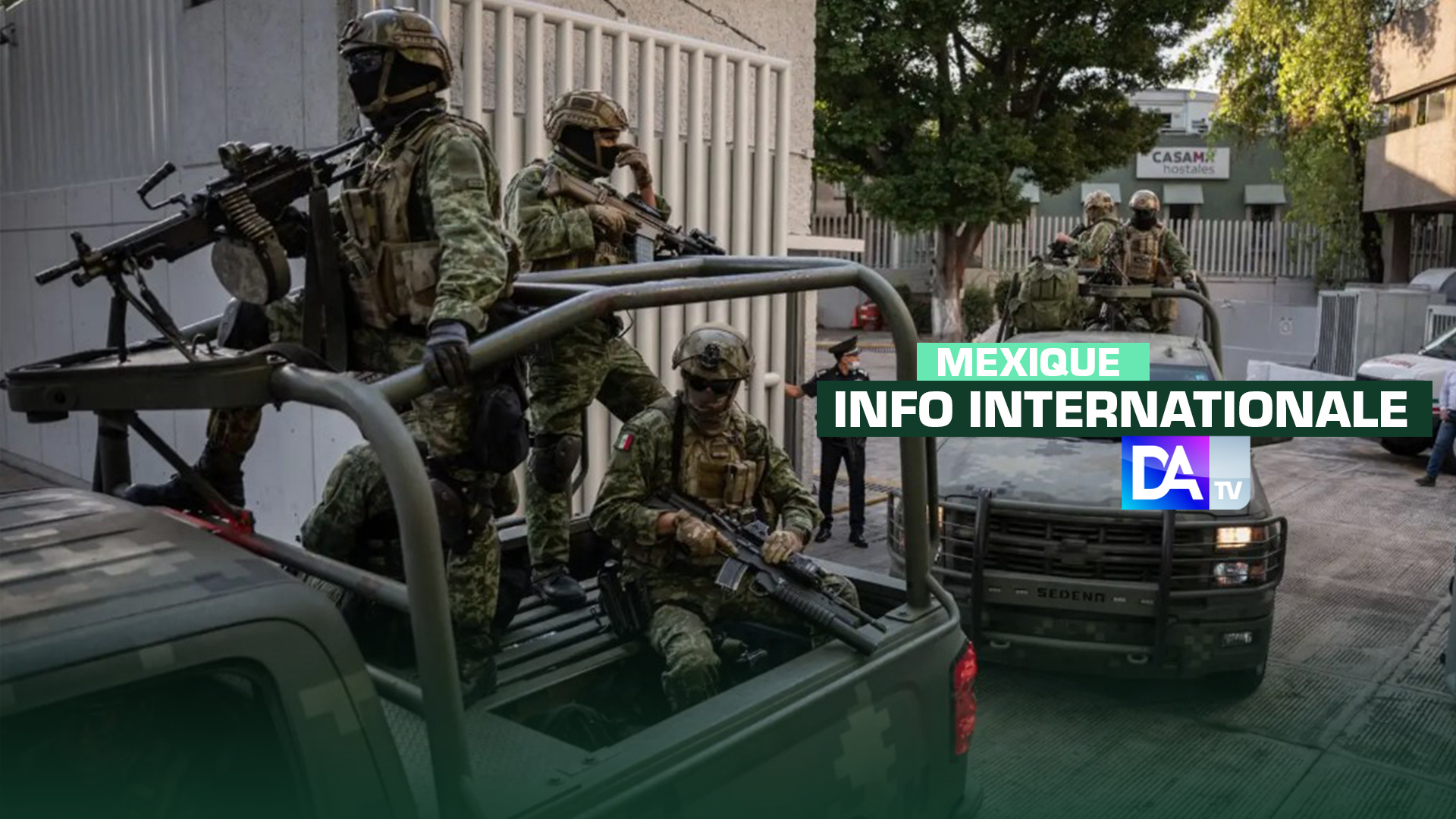 Mexique: 29 morts lors de l'arrestation du fils du narcotrafiquant "El Chapo"