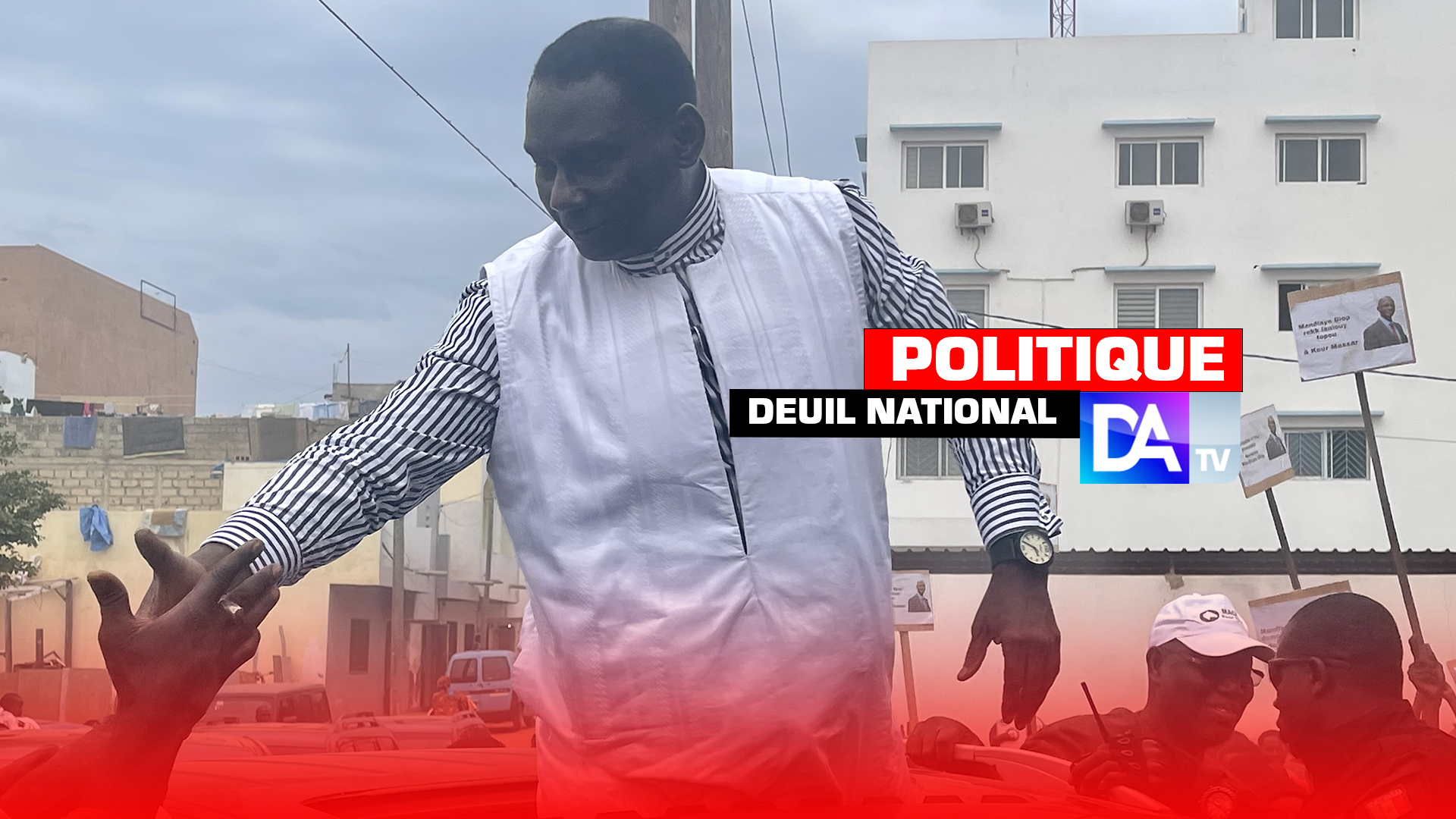 Deuil National : Le Dr Cheikh Kanté interdit toute forme d’animation à l’occasion du lancement de la vente des cartes à Keur Massar