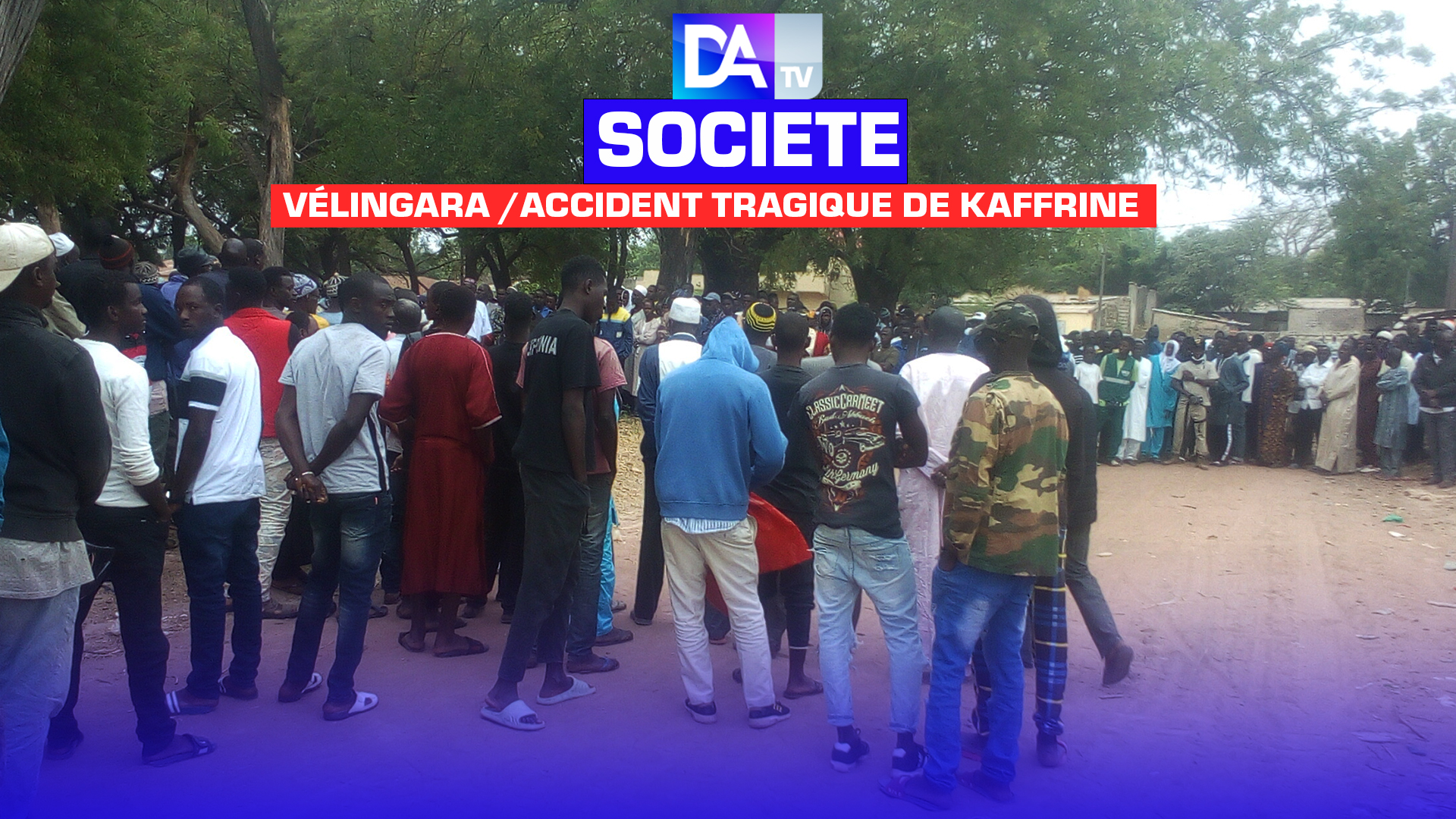 Accident tragique de Kaffrine : inhumation de quatre corps ce lundi matin à 10 heures à Vélingara dont celui de Moussa Soumboundou...