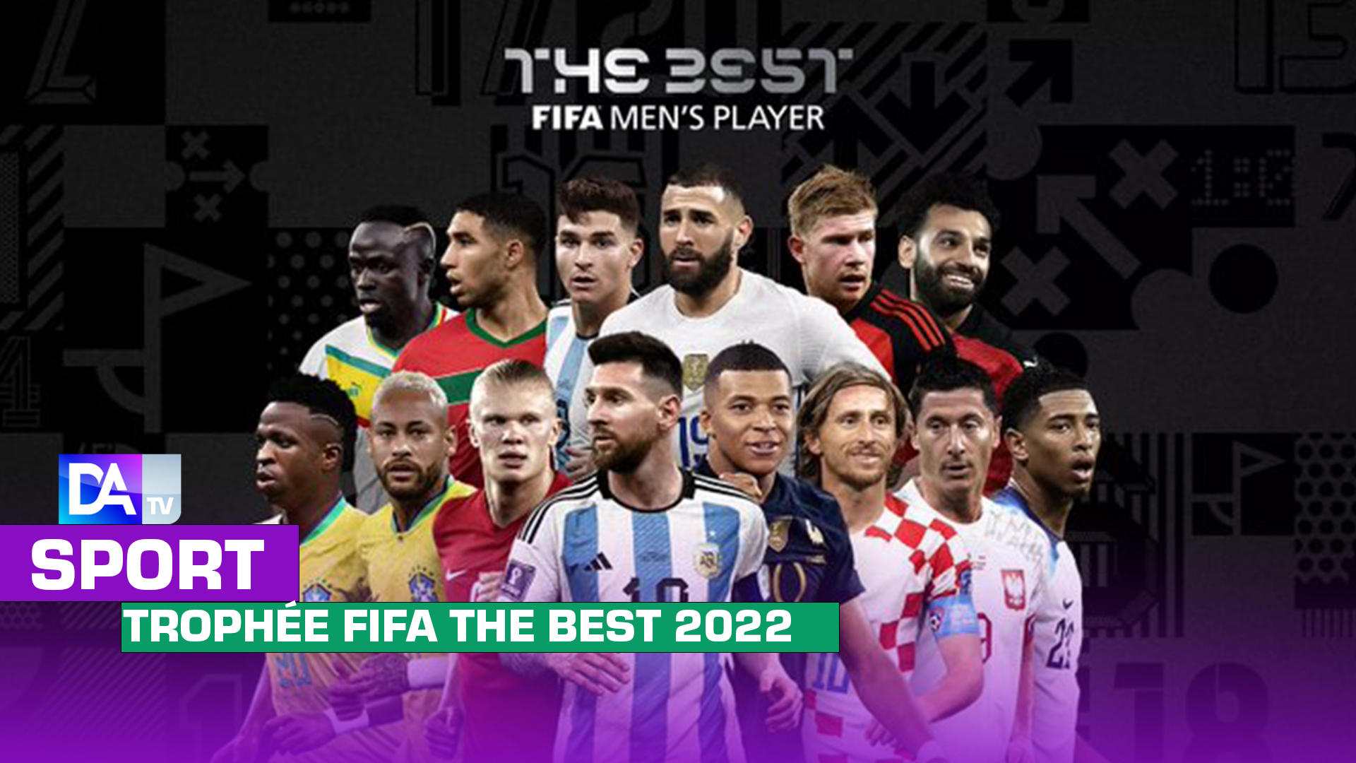 Trophée FIFA THE BEST 2022 : Le top 14 des nominés dévoilé avec Sadio Mané, Messi et Mbappé…