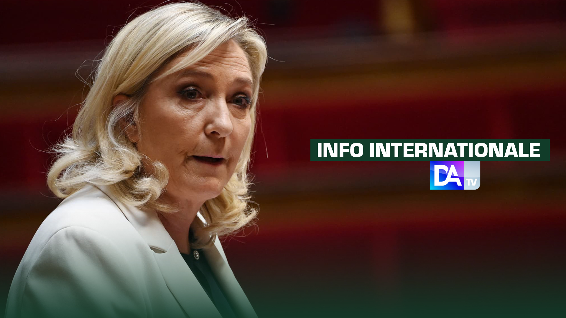 En visite au Sénégal : Marine Le Pen tentera de soigner son image en Afrique.