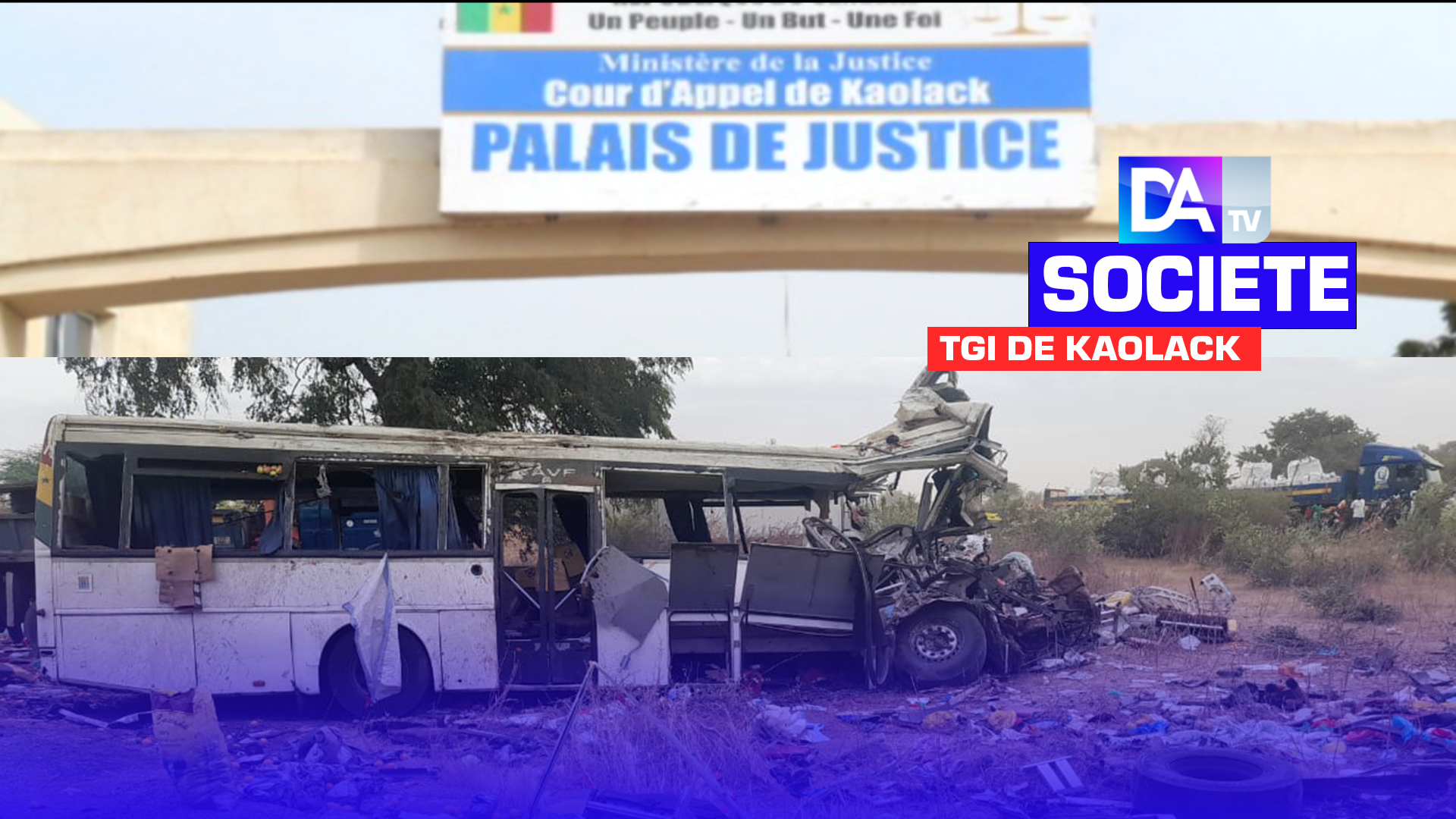 Accident de Sikilo / TGI de Kaolack : Le parquet requiert 2 ans dont 1 an ferme pour Moussa Sow et 1 an dont 6 mois ferme pour Birame Tine.