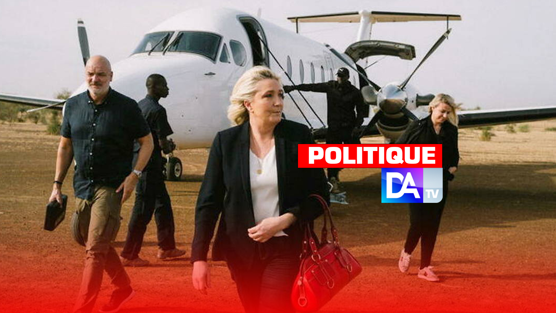 En visite au Sénégal : Marine Le Pen a été reçue par le président Macky Sall…