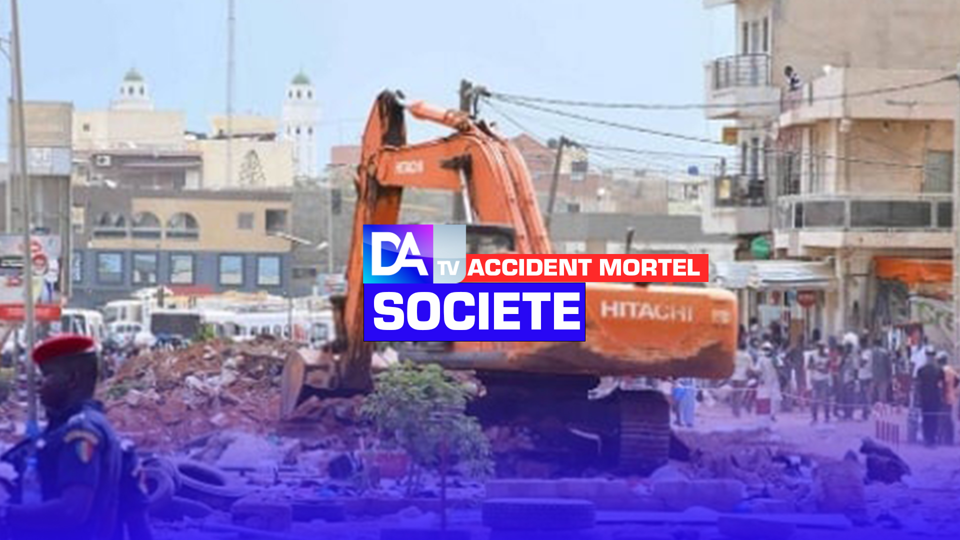 Accident sur un chantier de l’ONAS : Un ouvrier mortellement fauché par un engin, à Golf Sud…