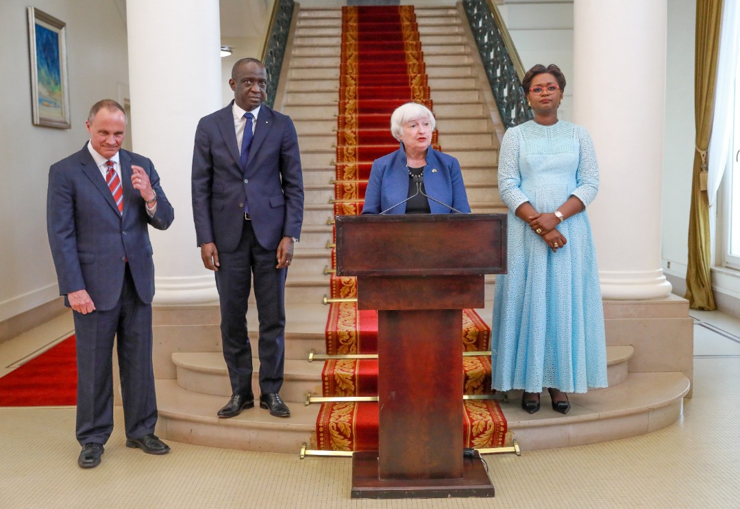 Les Etats-Unis offrent à l'Afrique un partenariat gagnant-gagnant différent de ses rivaux (Yellen)