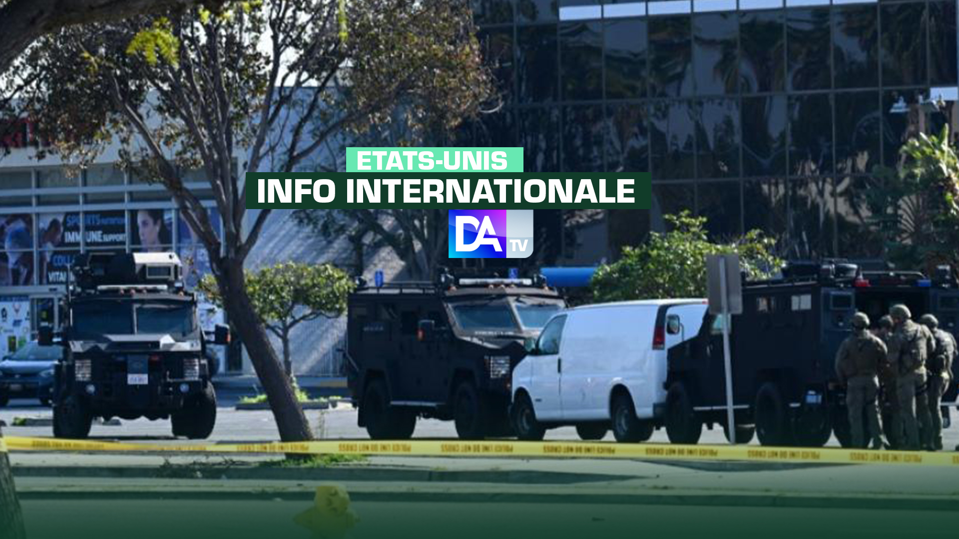 Le suspect de la tuerie en Californie traqué par la police