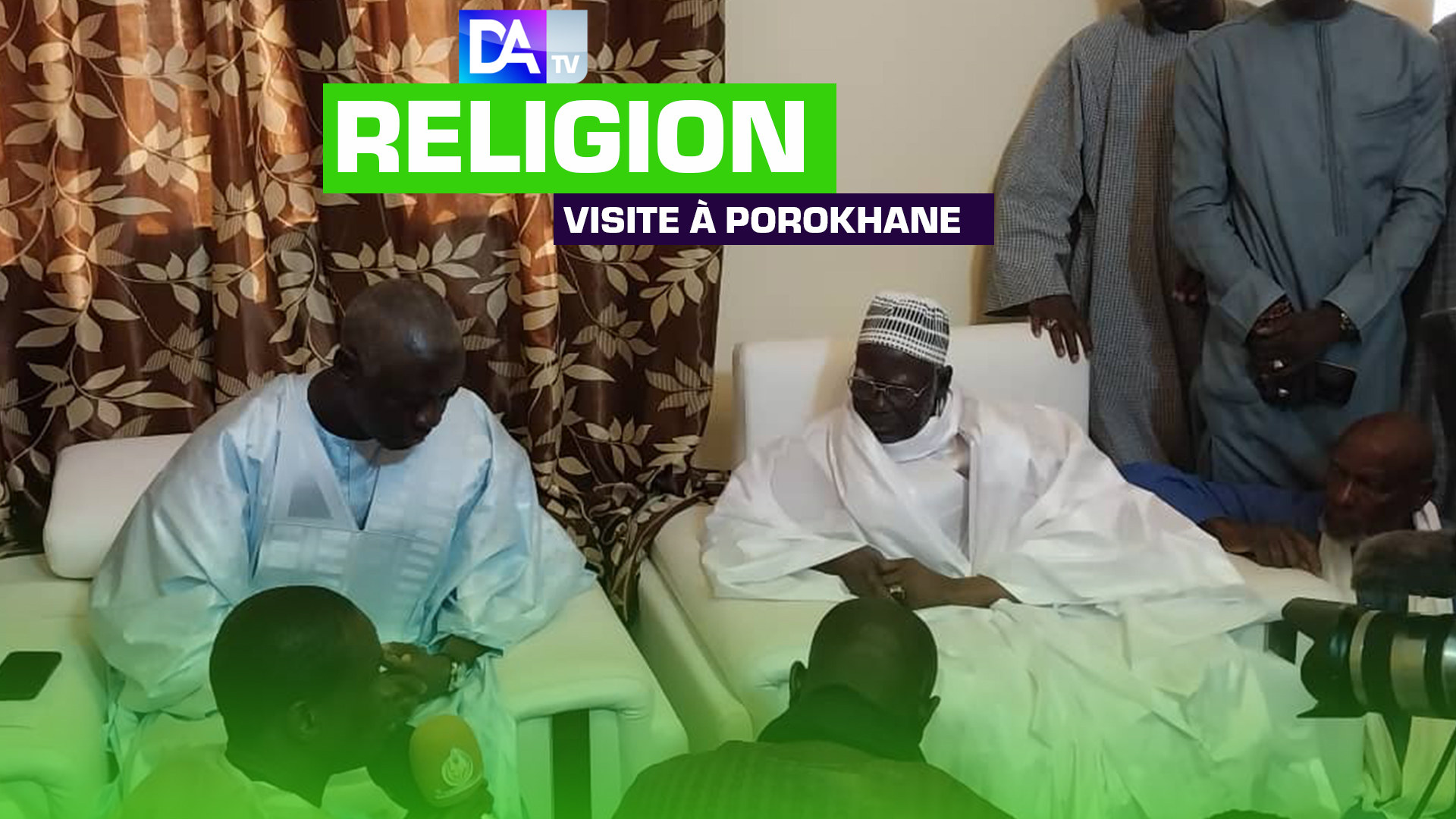 Visite à Porokhane : Le président de l'Assemblée nationale Amadou Mame Diop sollicite les prières du Khalife pour « un Sénégal stable »