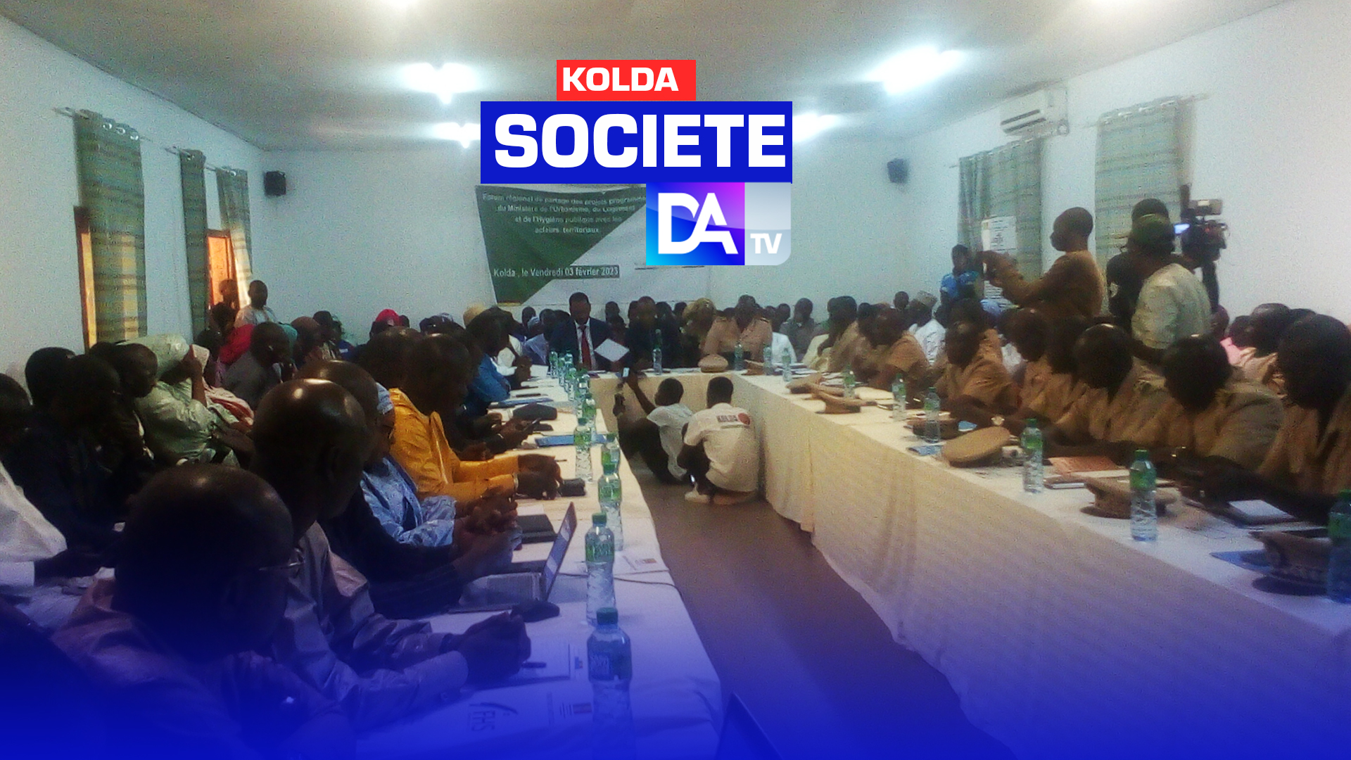 KOLDA : Abdoulaye Seydou Sow, ministre de l'urbanisme préside le forum régional de partage de projets-programmes...