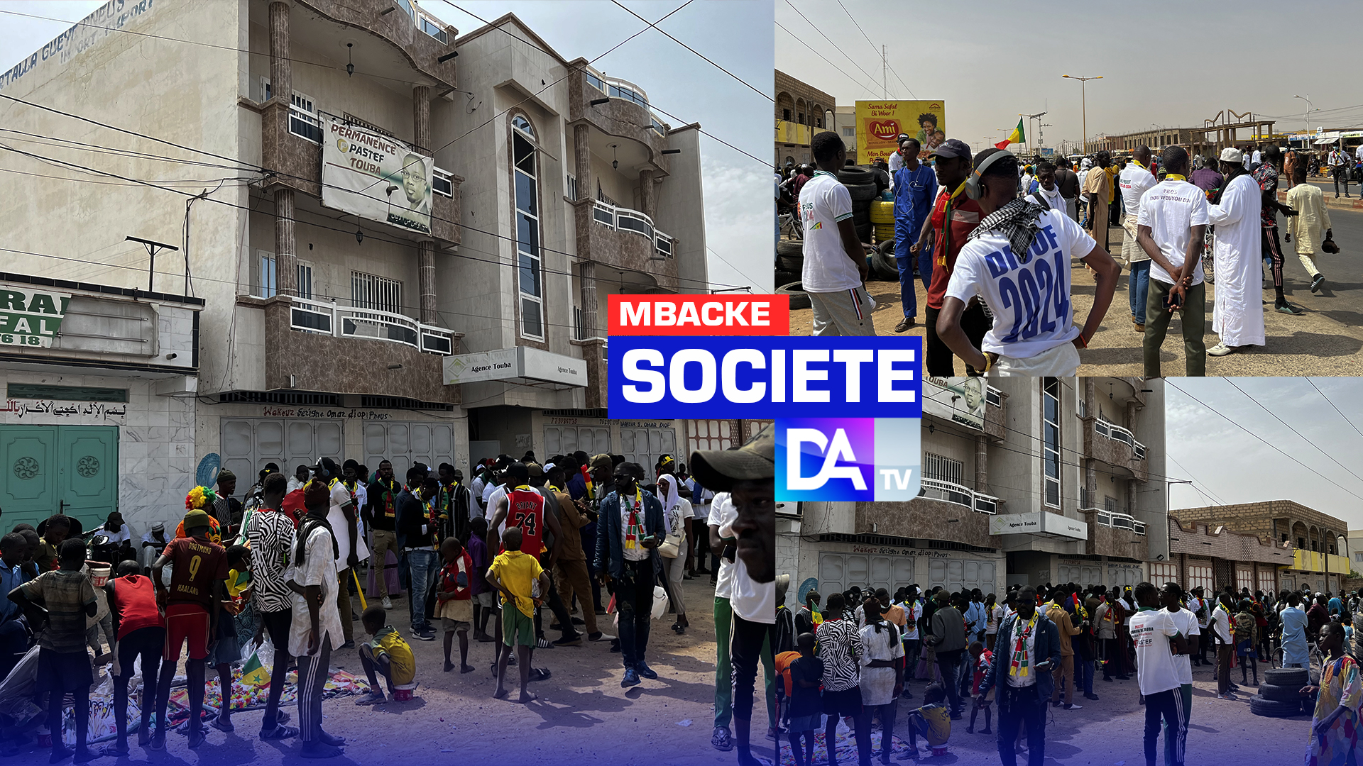 Mbacké : Les patriotes commencent à se rassembler au niveau de la permanence de Pastef …