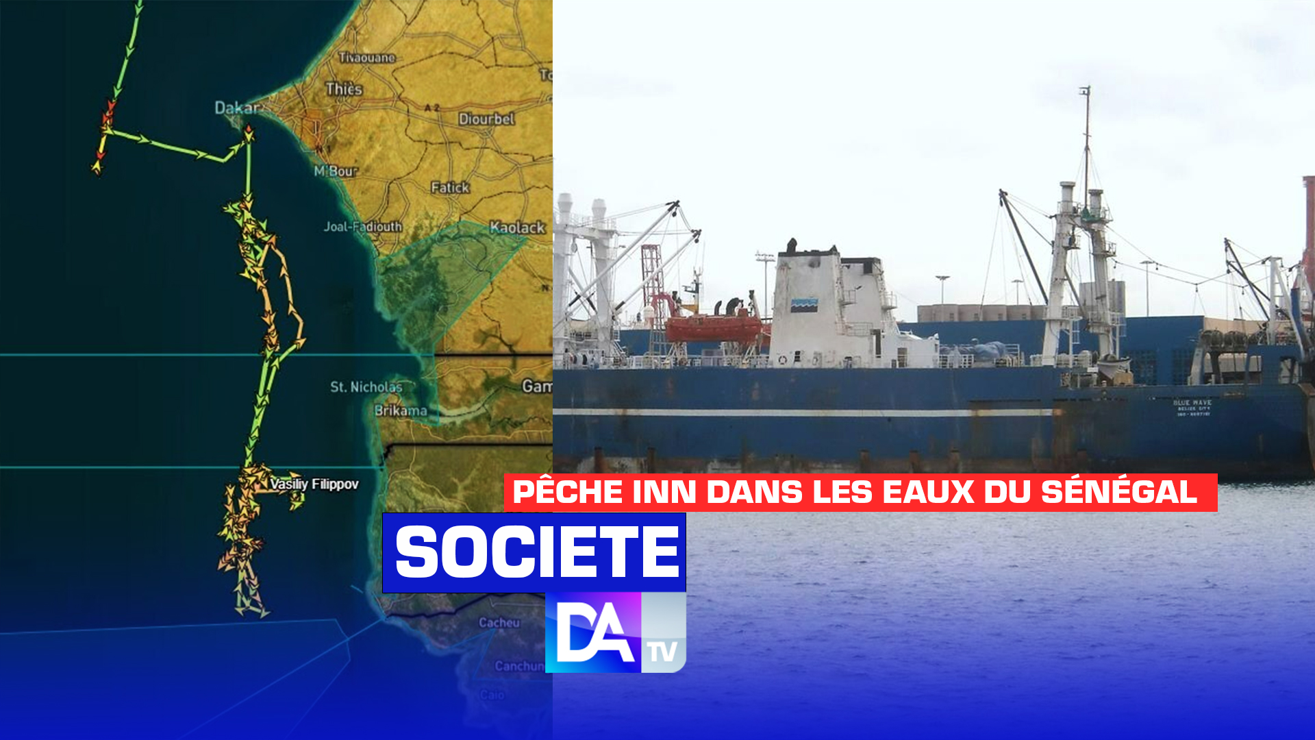 Pêche INN dans les eaux du Sénégal : Greenpeace Afrique alerte sur la présence illicite d’un bateau russe de 2000 tonnes