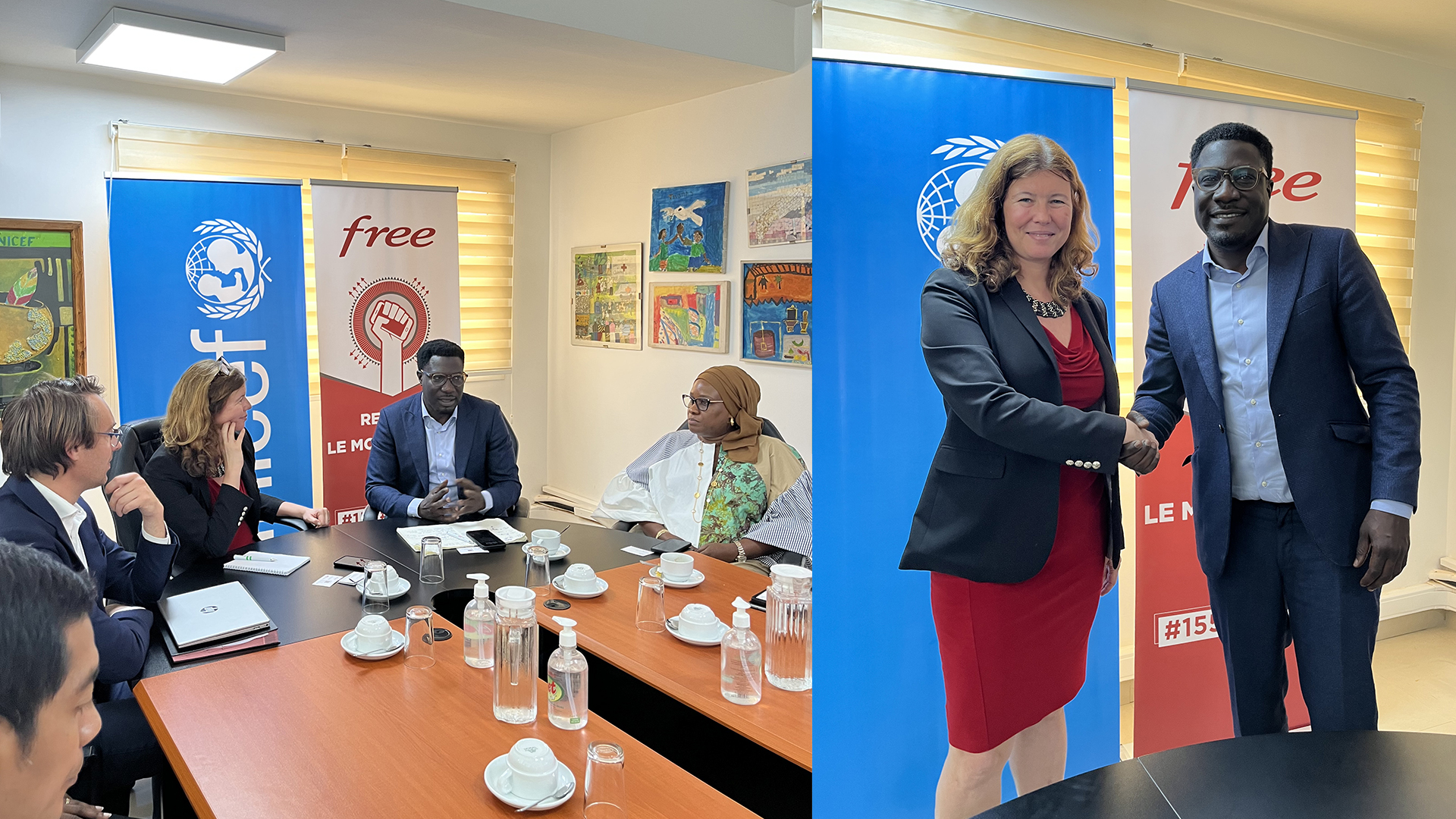  Dans le cadre de son programme Jang ak Free, FREE au Sénégal s’associe avec l’UNICEF pour améliorer les conditions de  scolarisation dans les écoles du Sénégal