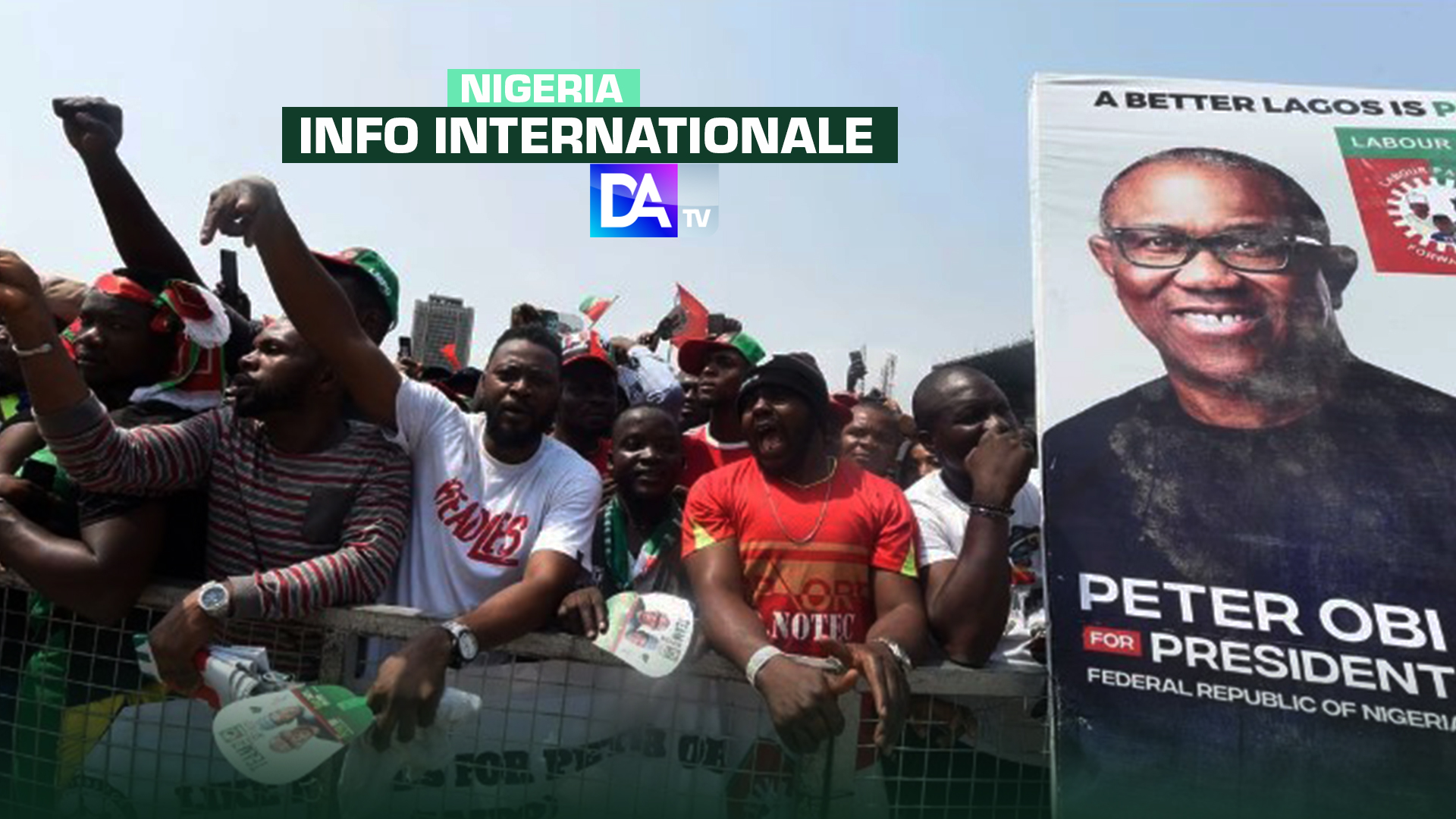 Présidentielle au Nigeria: l'outsider Peter Obi remporte l'Etat de Lagos