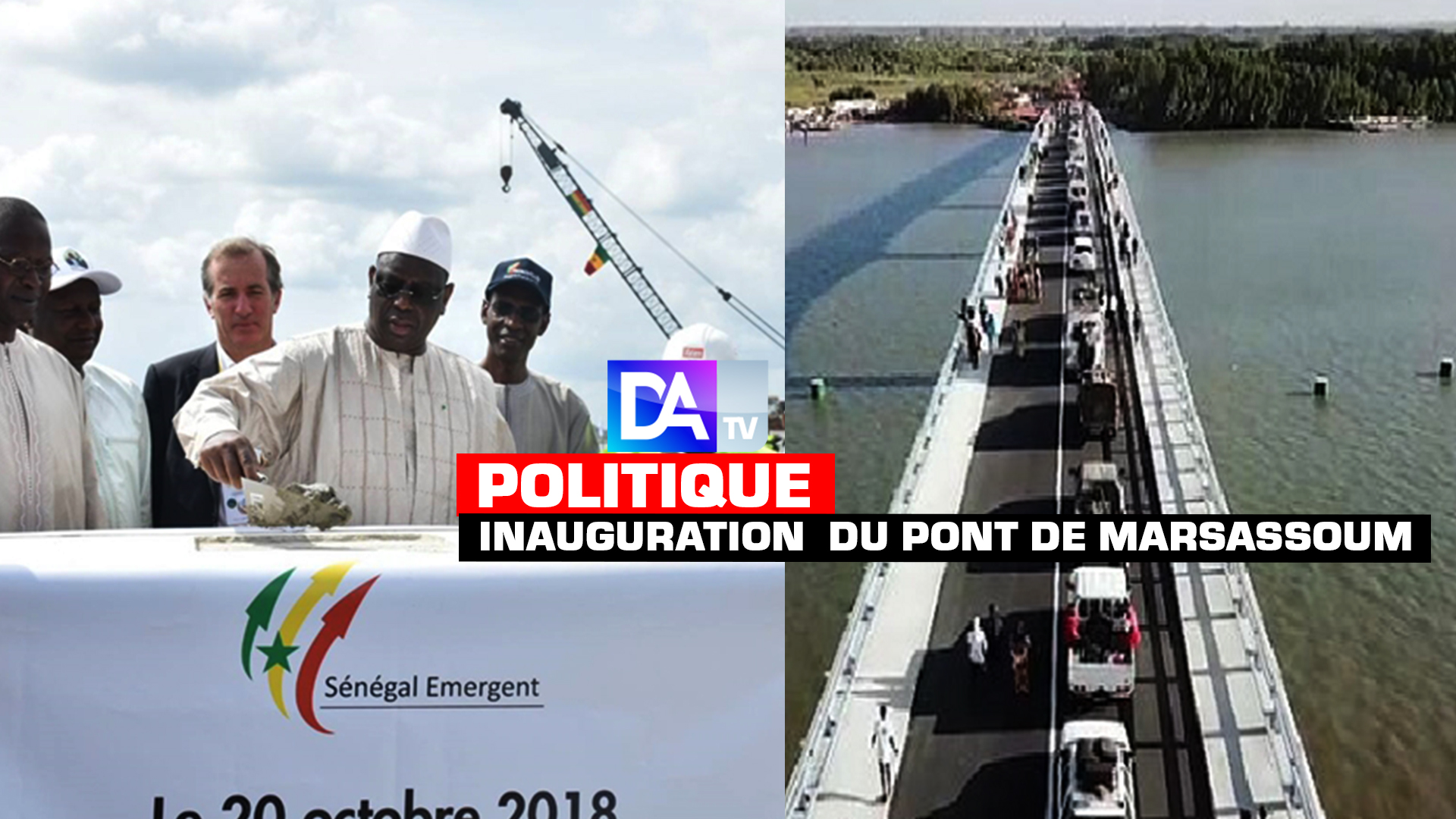 Inauguration  du pont de marsassoum ce mardi : L’aubaine qui désenclave et approvisionne le Pakao