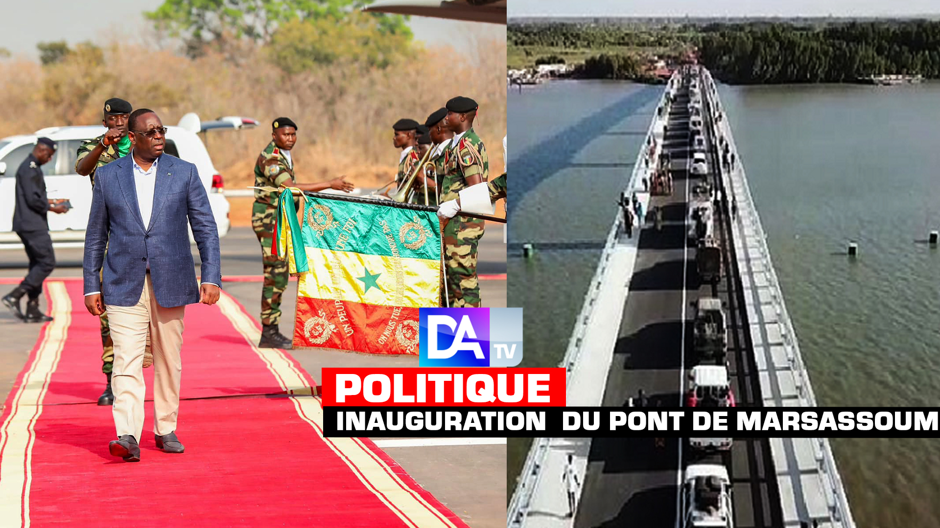 Sédhiou: Le pont de Marsassoum porte désormais le nom de Famara Ibrahima Sagna 