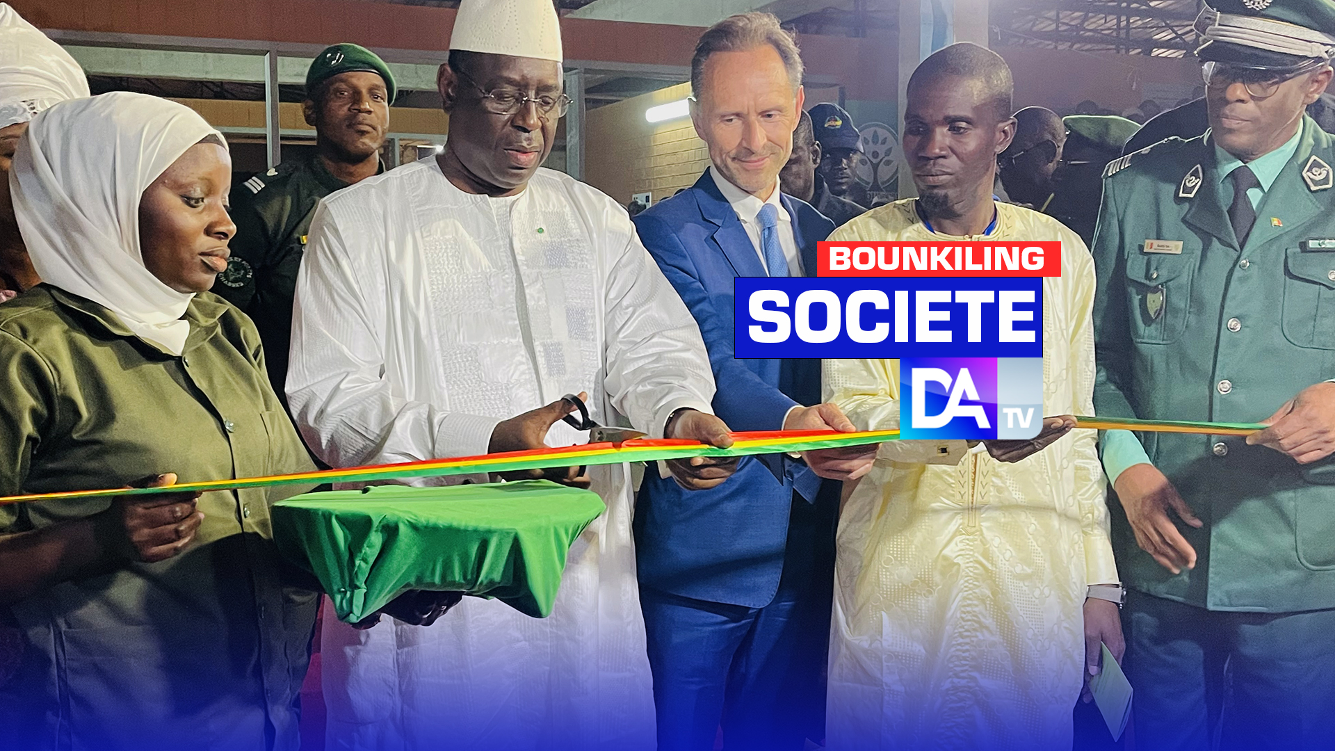 Bounkiling : Le Président Macky Sall vient d’inaugurer le centre de formation professionnel des métiers de la foresterie