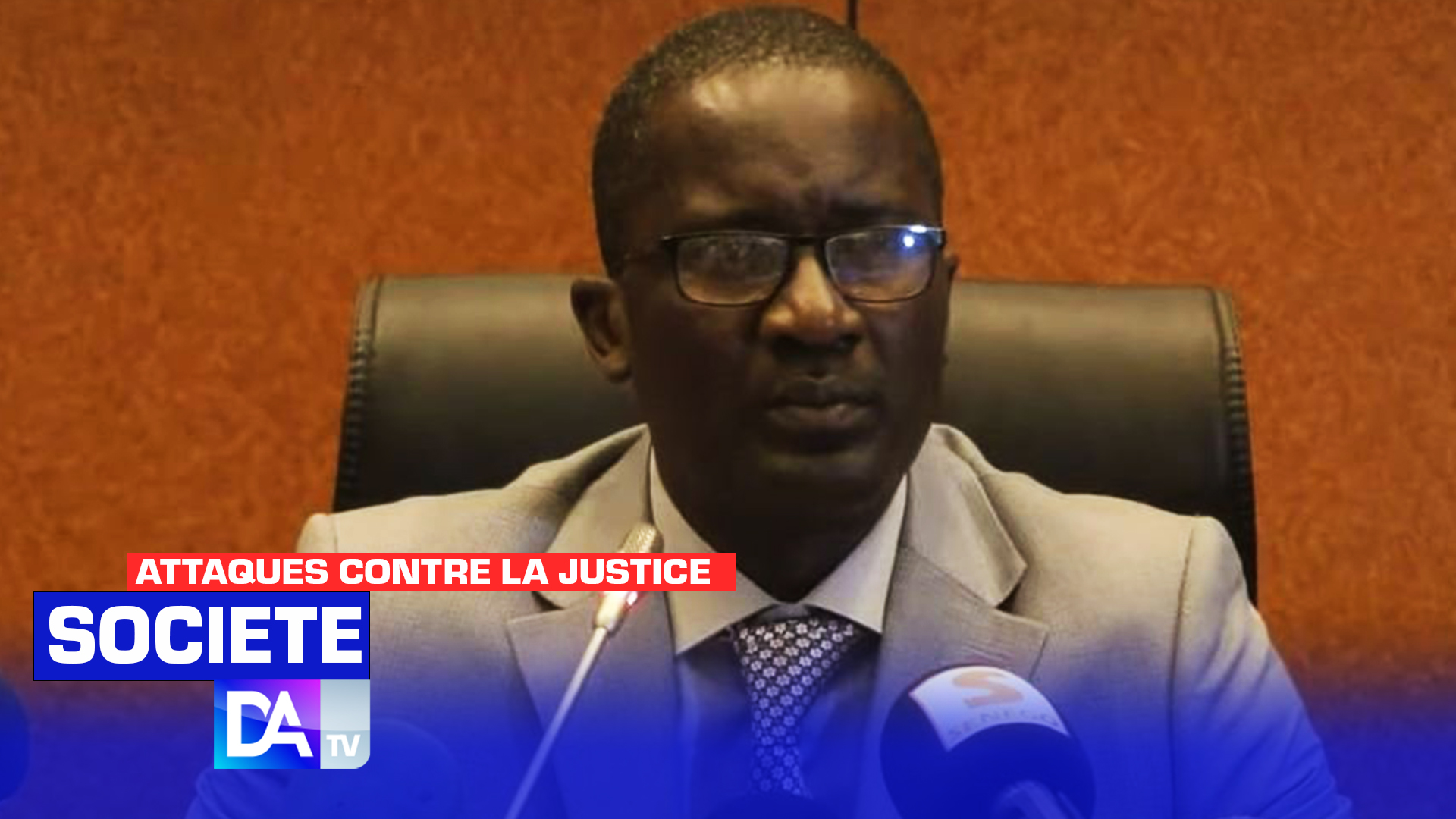 Attaques contre la justice : « Les magistrats ne sont soumis qu’à l’autorité de la loi (…) ils ne sont pas des porteurs de pancartes ! » (Ousmane Chimère Diouf, président de l'UMS).