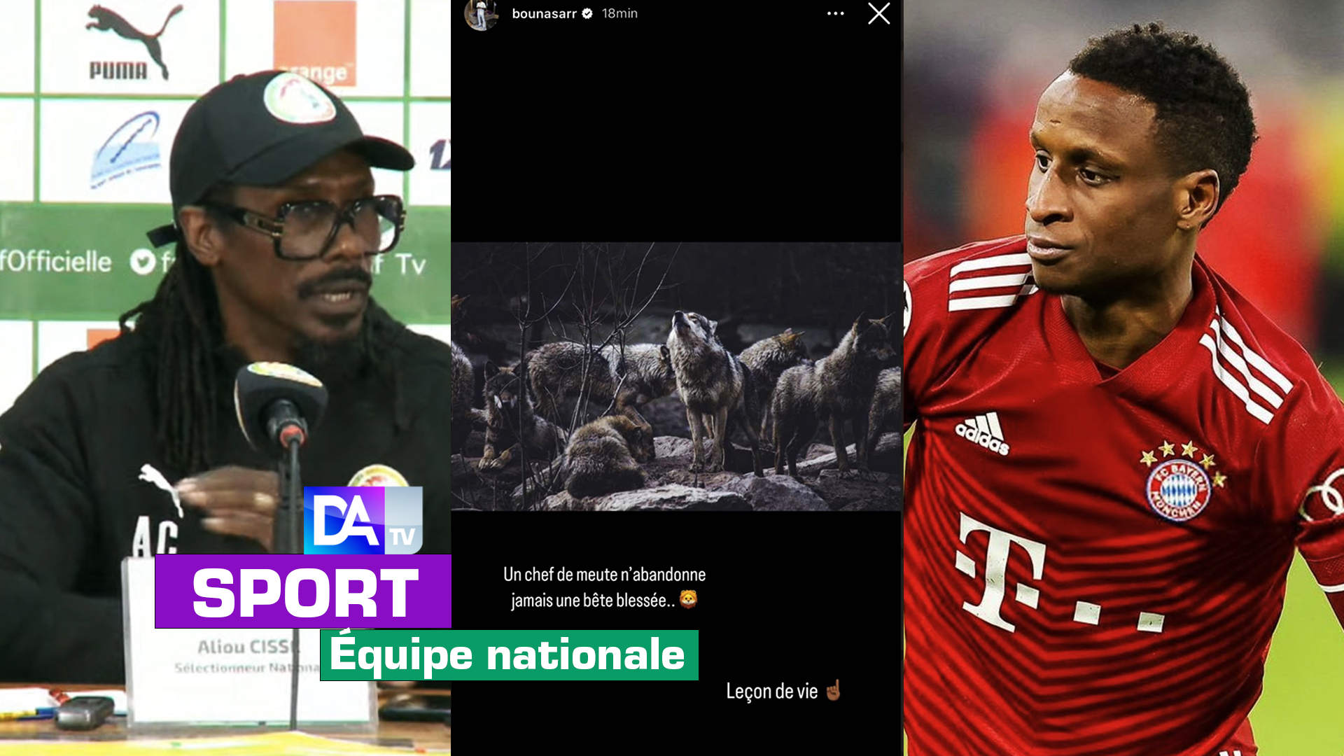 Non convocation en équipe nationale, Bouna Sarr règle ses comptes avec Aliou Cissé «Un chef de meute n’abandonne jamais une bête blessée…»