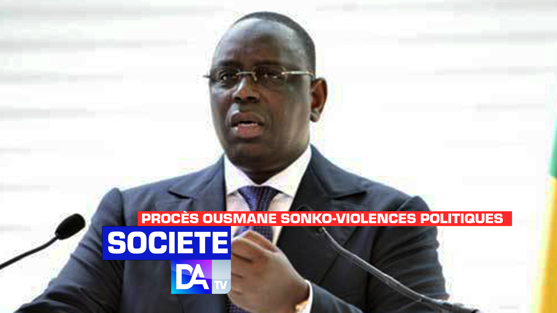 Procès Ousmane Sonko-Violences politiques / Macky Sall se veut formel : «Un individu ne peut pas bloquer la capitale sous prétexte qu’il est convoqué au tribunal... Si le Sénégal n’était pas une démocratie, son sort aurait été réglé…»