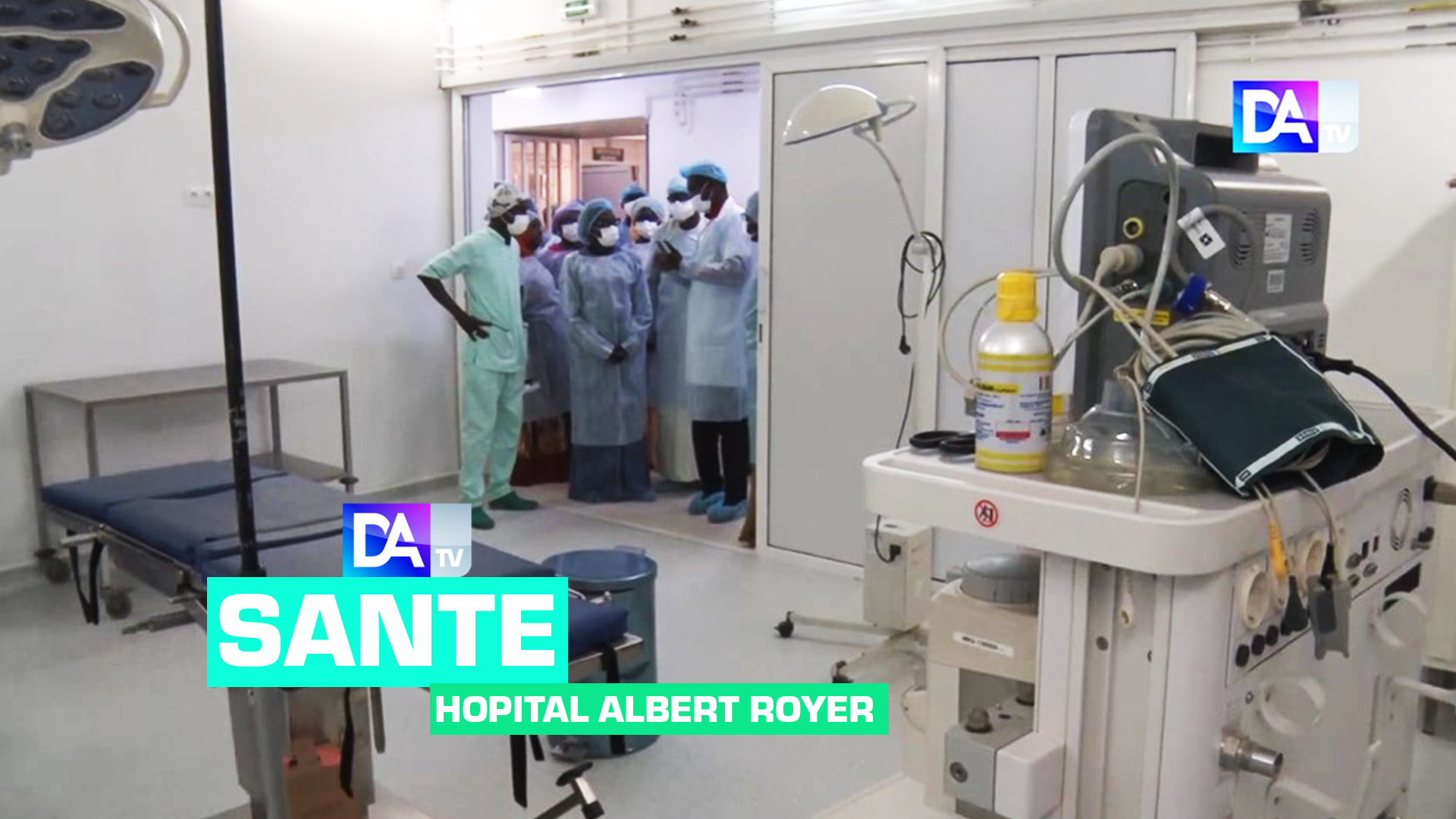 SANTÉ / L’hôpital Albert Royer accueille un nouveau bloc opératoire provisoire de dernière génération d'un coût de 156.117.389 francs CFA