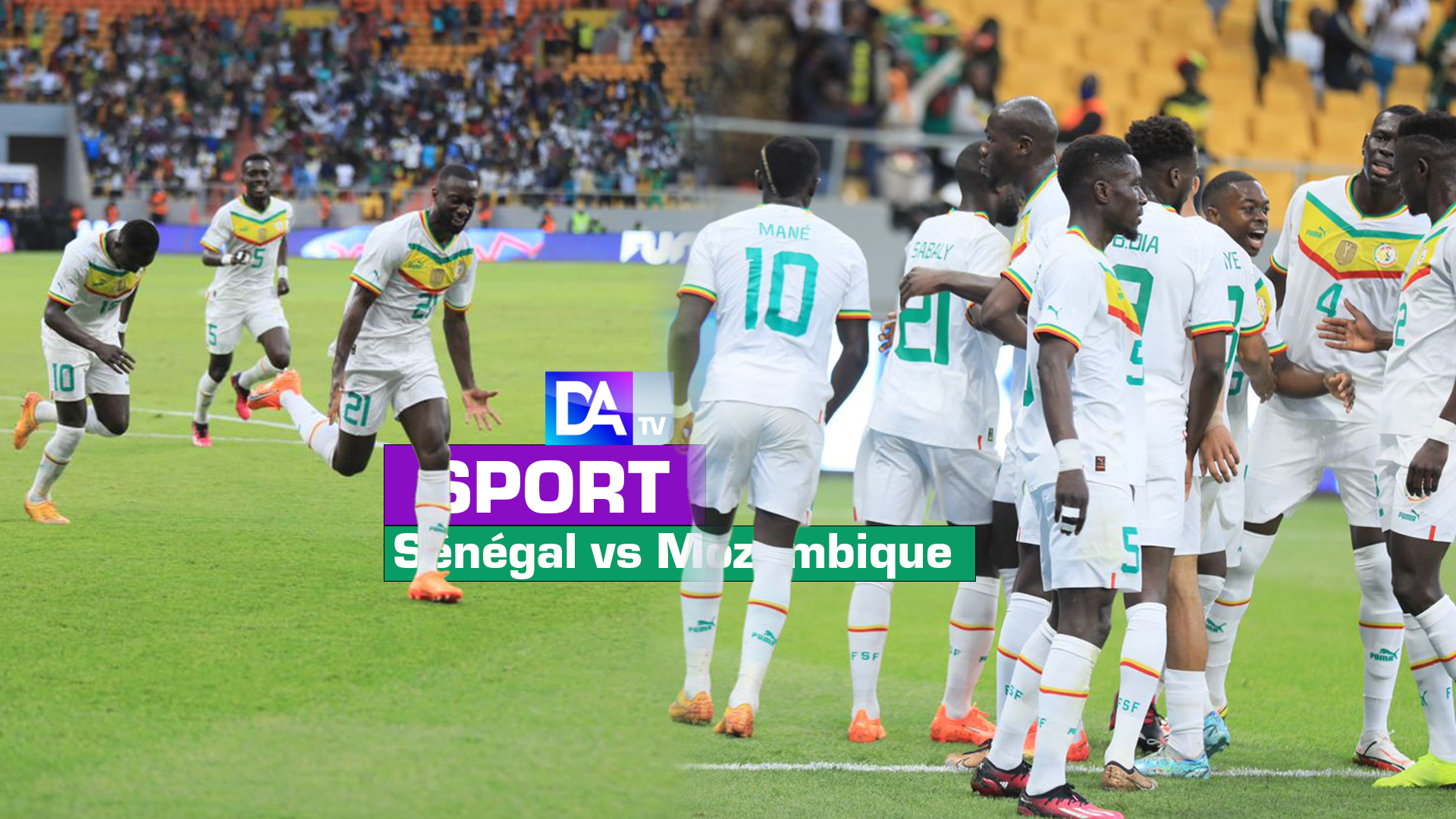 Sénégal vs Mozambique : Youssouph Sabaly et Sadio Mané permettent aux Lions de mener (2-0) 