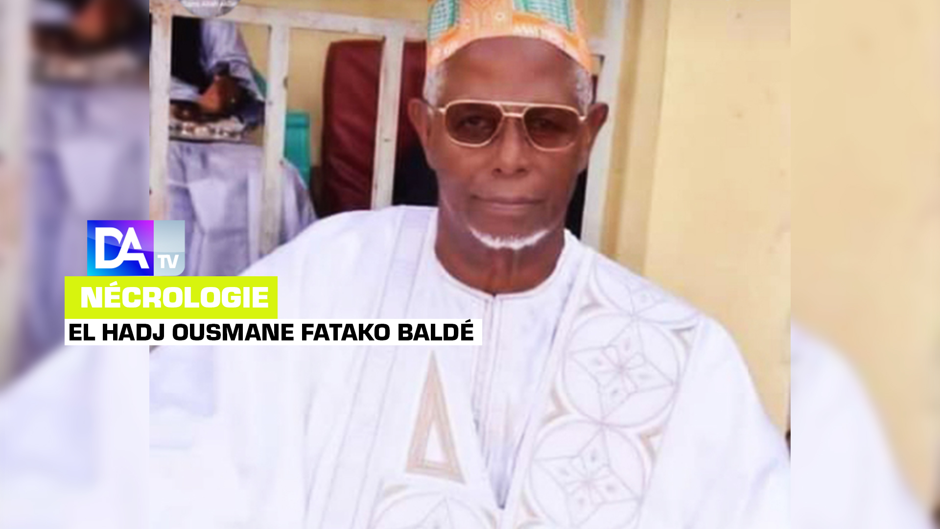Guinée Conakry : mort d’El Hadj Ousmane Fatako Baldé, président de la coordination des « haali pulaar ».