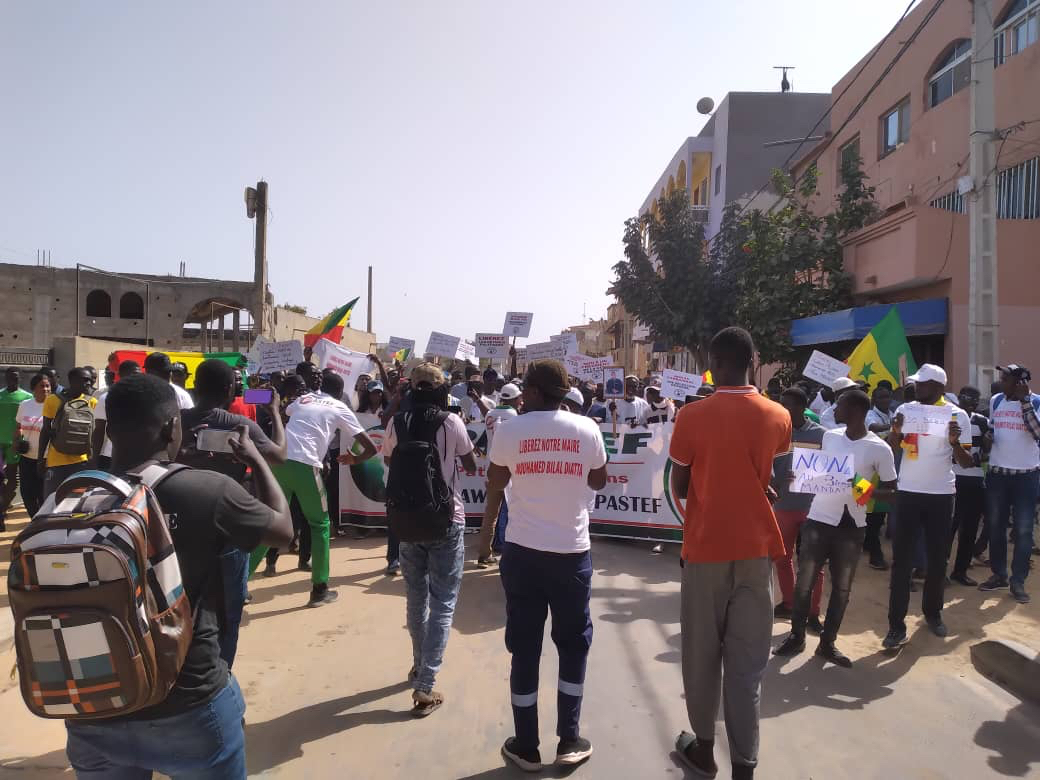 Keur Massar / Marche pacifique : Les Pastéfiens réclament la libération de leurs camarades