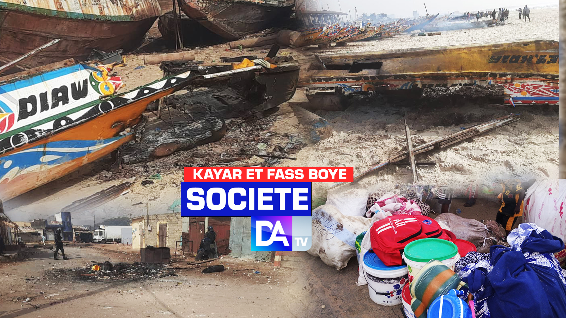 Tension entre pêcheurs de Cayar et Fass Boye : Des pirogues et maisons brûlées, des pêcheurs Guet-Ndarien rentrent en détresse chez eux