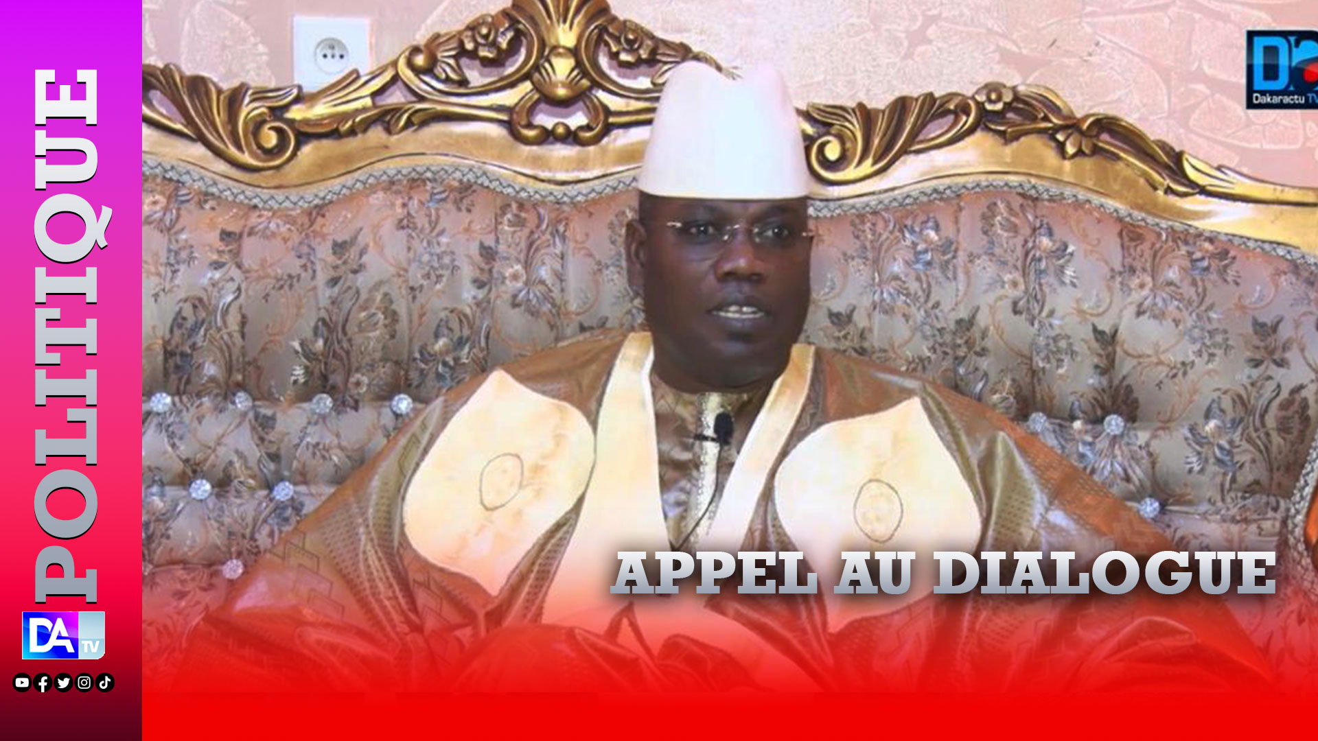 Appel au dialogue : Cheikh Abdou Mbacké Bara Dolly dit Oui au président Macky Sall