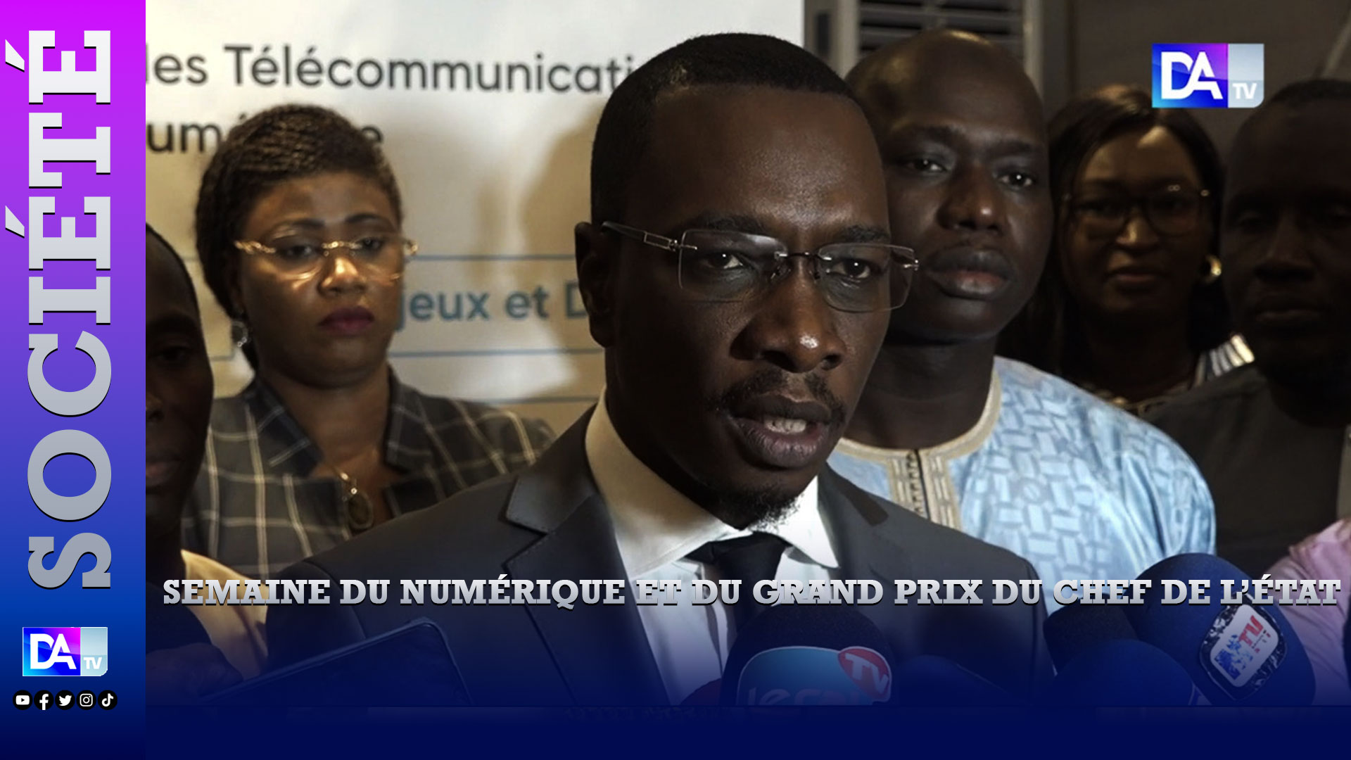 Caravane nationale : Entre innovation et inclusion, le ministre de la communication, Moussa Bocar Thiam, lance la semaine du Numérique et du Grand prix du chef de l’État