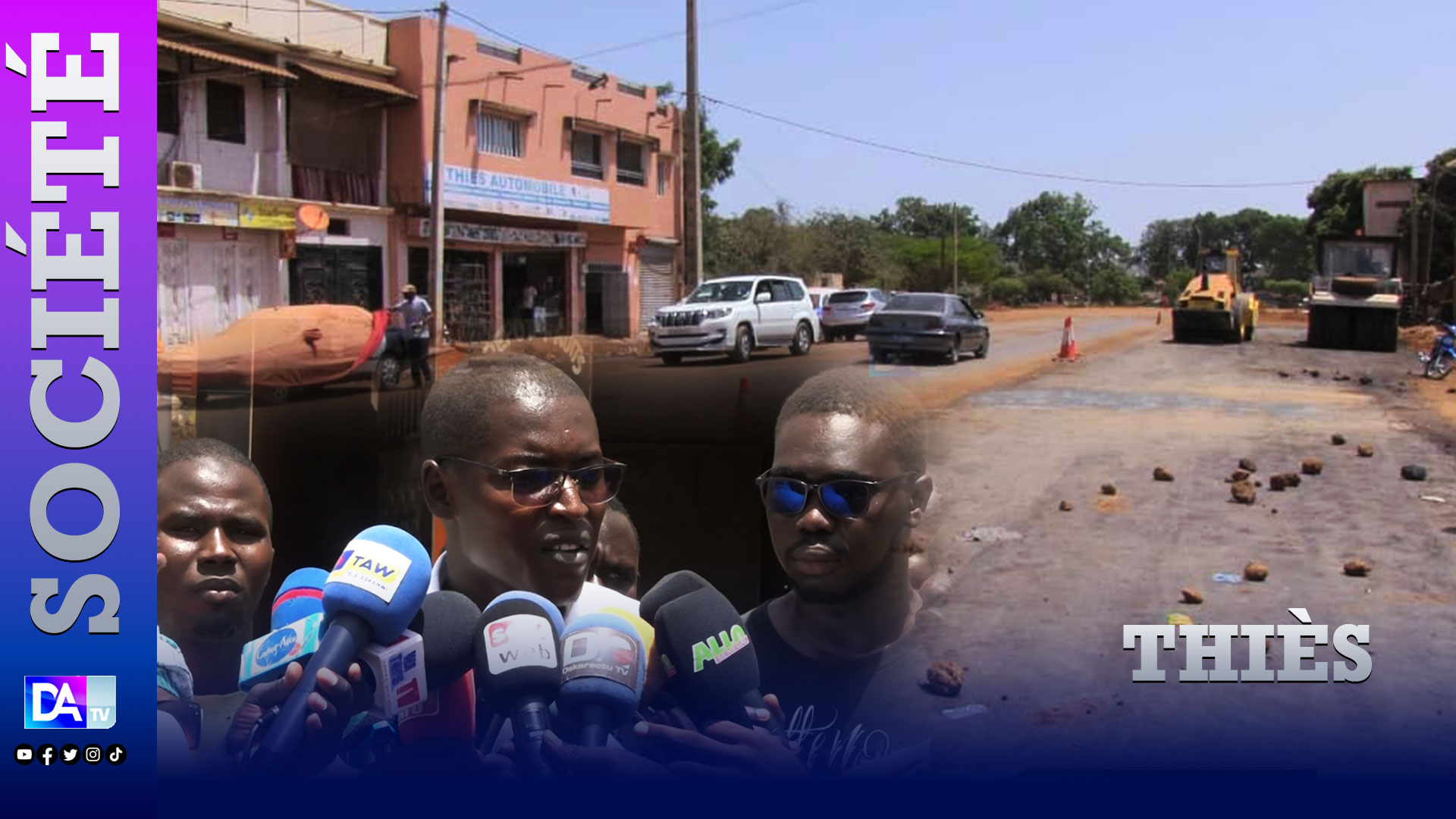 Thiès/ Travaux routiers axe Mbour-Pharmacie Mame Diarra-Kawsara : Le collectif de impactés interpelle le ministre Mansour Faye