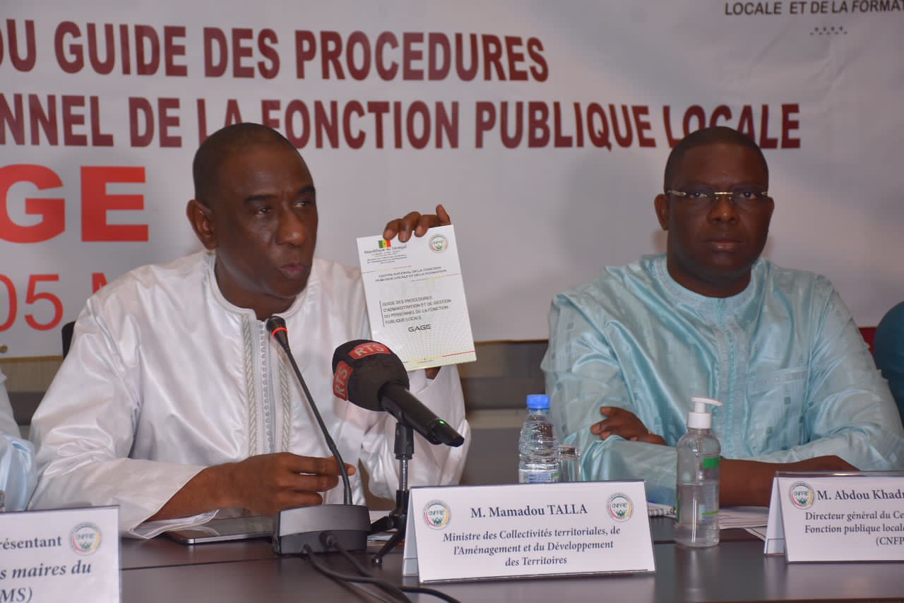 Atelier de présentation officielle du GAGE : Un nouveau guide des procédures d’administration et de gestion du personnel de la Fonction publique.