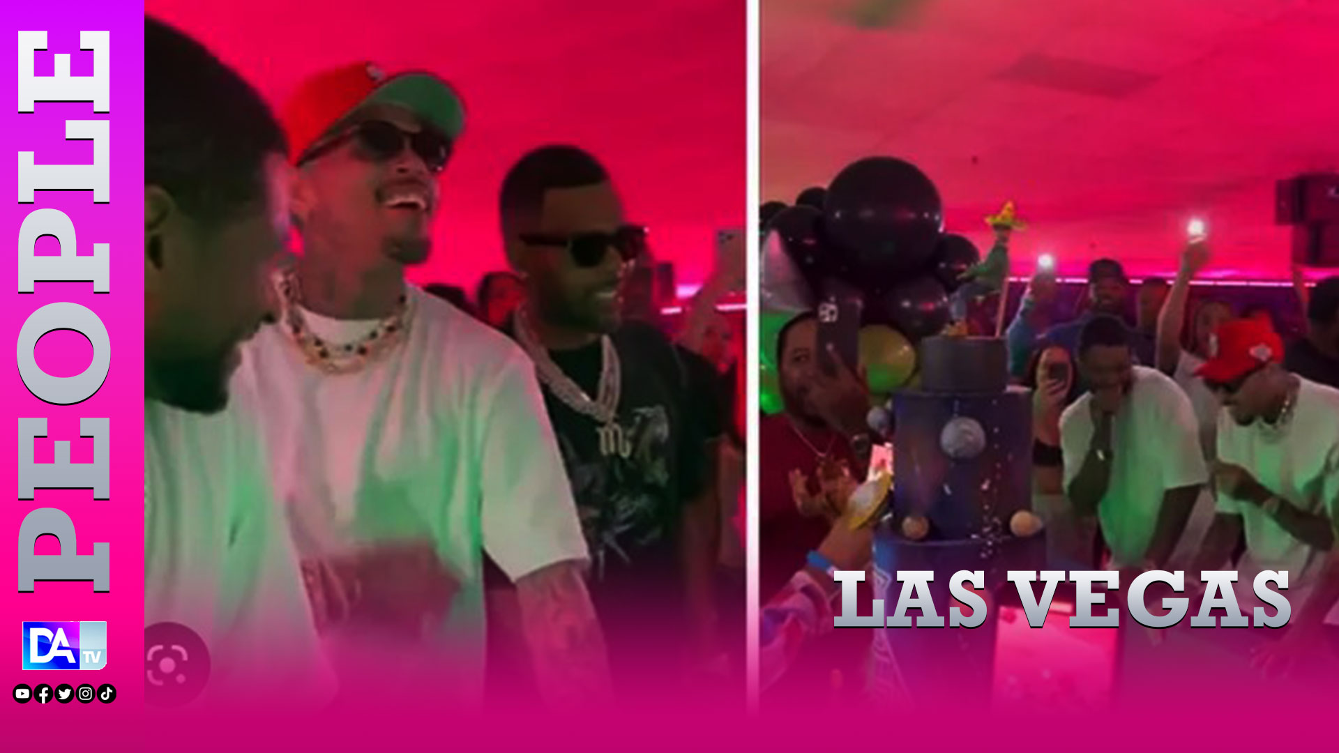 Las Vegas : Une bagarre a éclaté hier soir entre Chris Brown et Usher lors d'une soirée