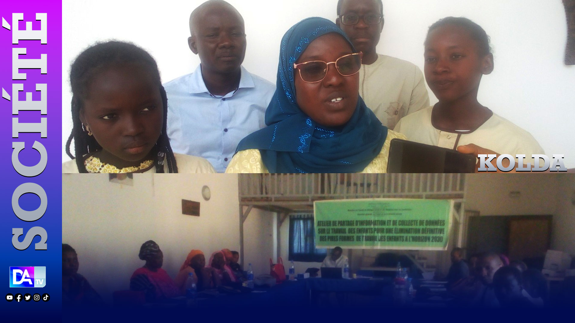 KOLDA : sensibilisation sur la lutte contre les pires formes de travail des enfants…